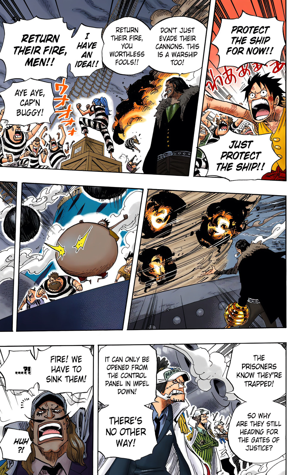 Read One Piece (Colored) chapter 548 image 6 on Lezhin