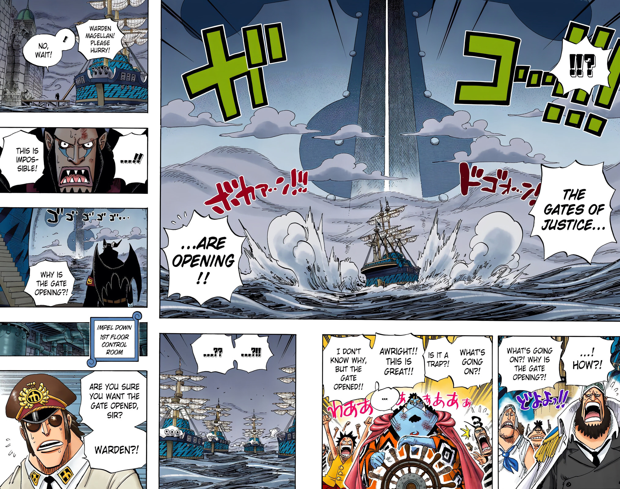 Read One Piece (Colored) chapter 548 image 7 on Lezhin