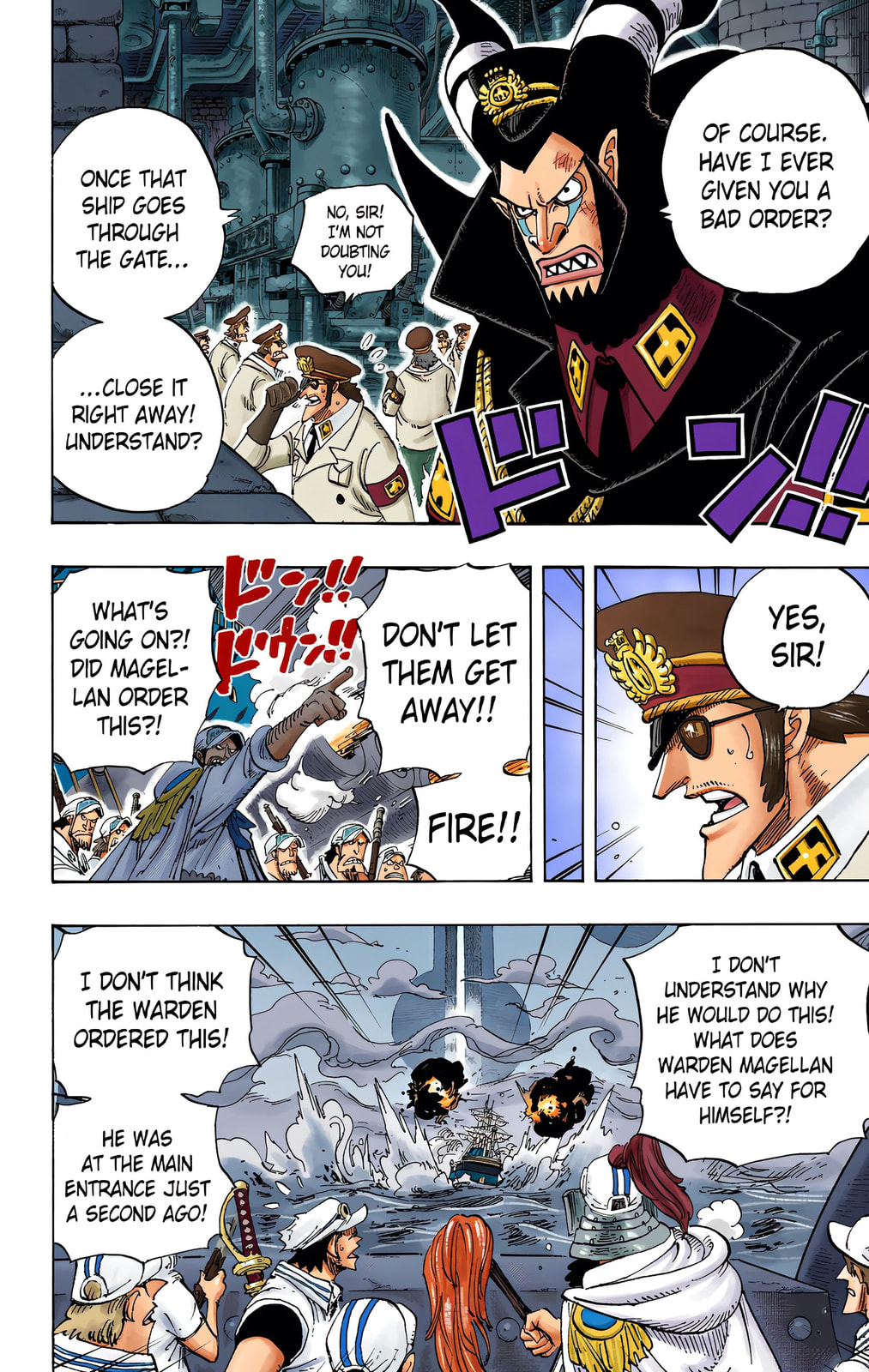 Read One Piece (Colored) chapter 548 image 8 on Lezhin