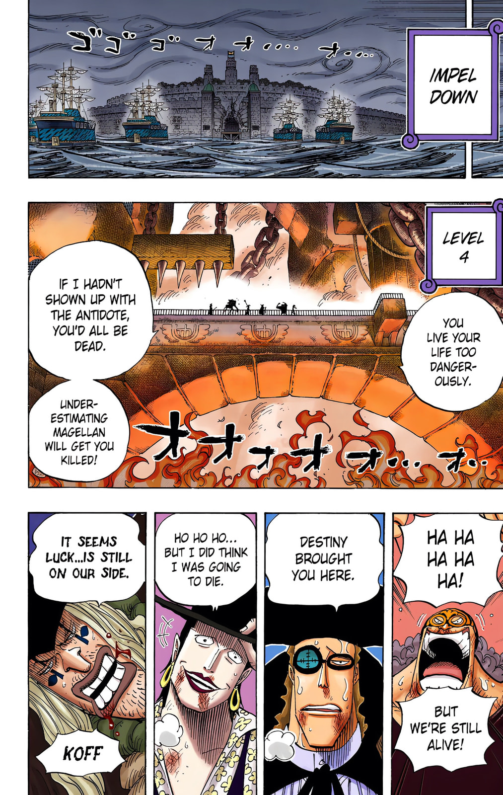 Read One Piece (Colored) chapter 549 image 1 on Lezhin