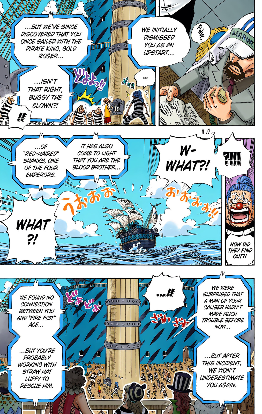 Read One Piece (Colored) chapter 549 image 10 on Lezhin