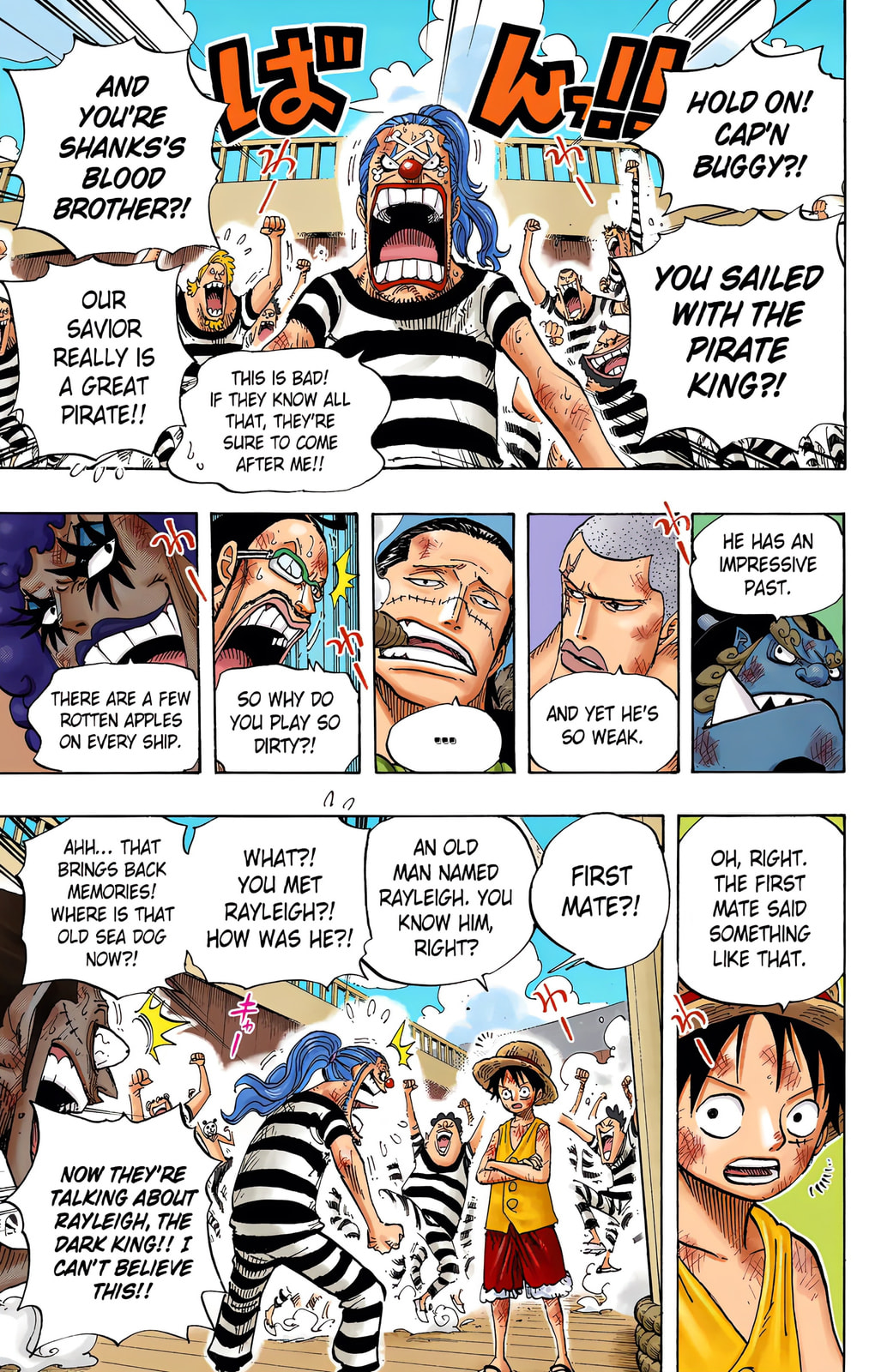 Read One Piece (Colored) chapter 549 image 12 on Lezhin