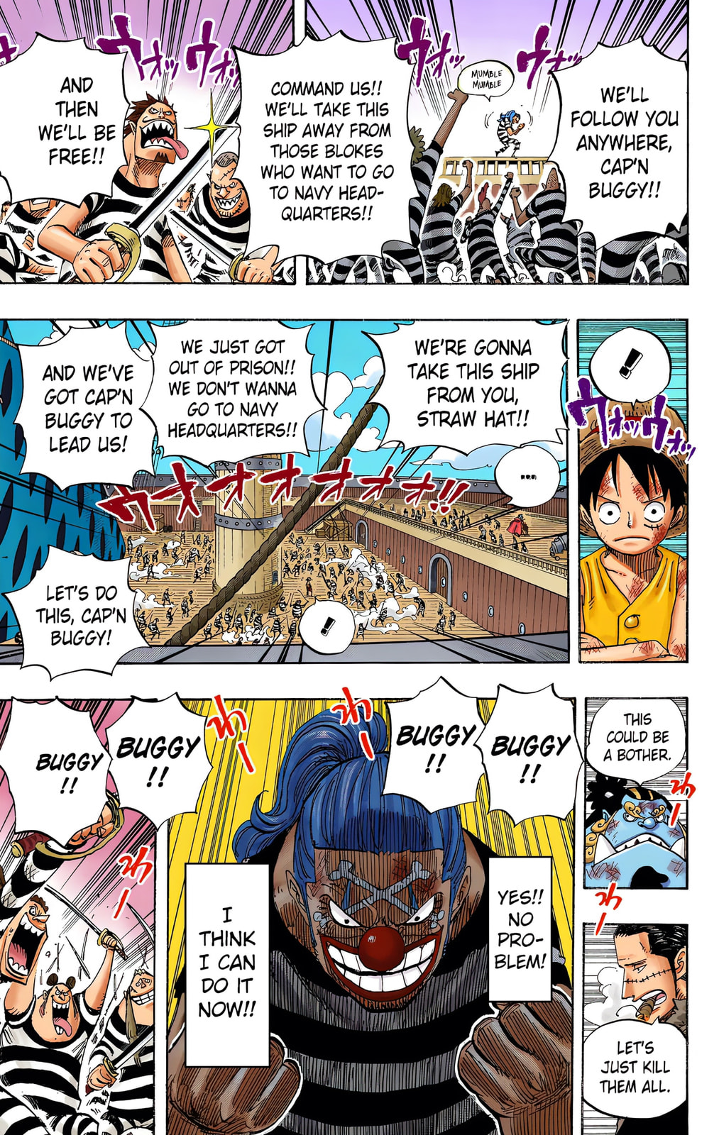 Read One Piece (Colored) chapter 549 image 14 on Lezhin