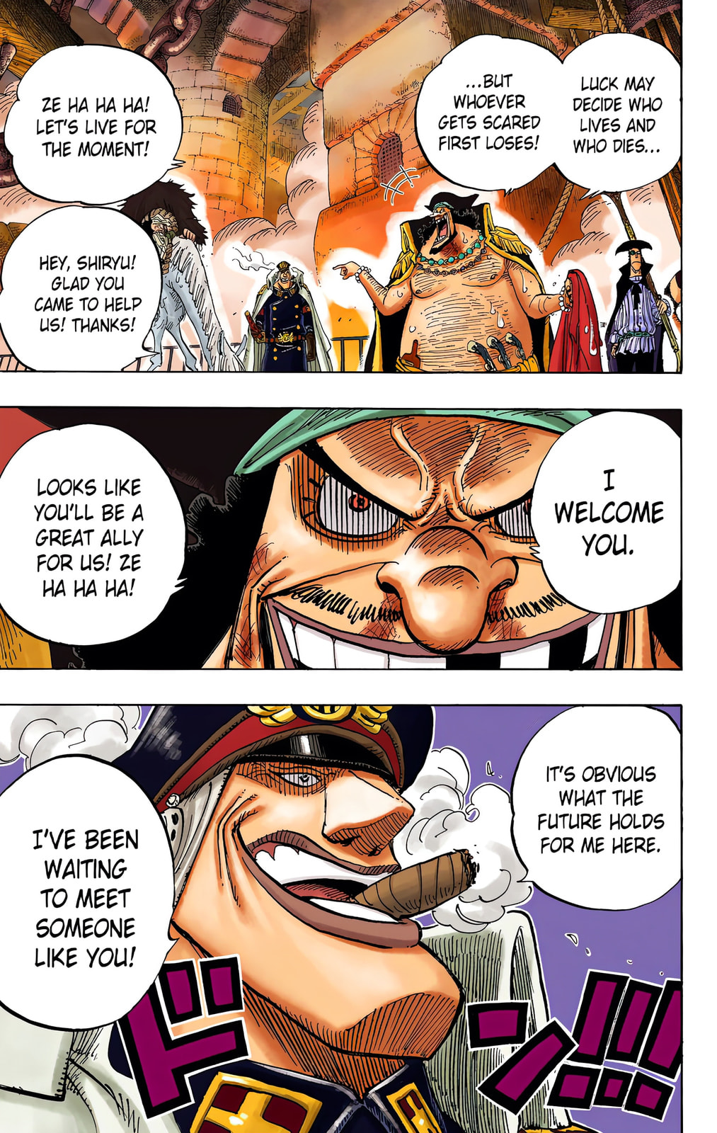 Read One Piece (Colored) chapter 549 image 2 on Lezhin