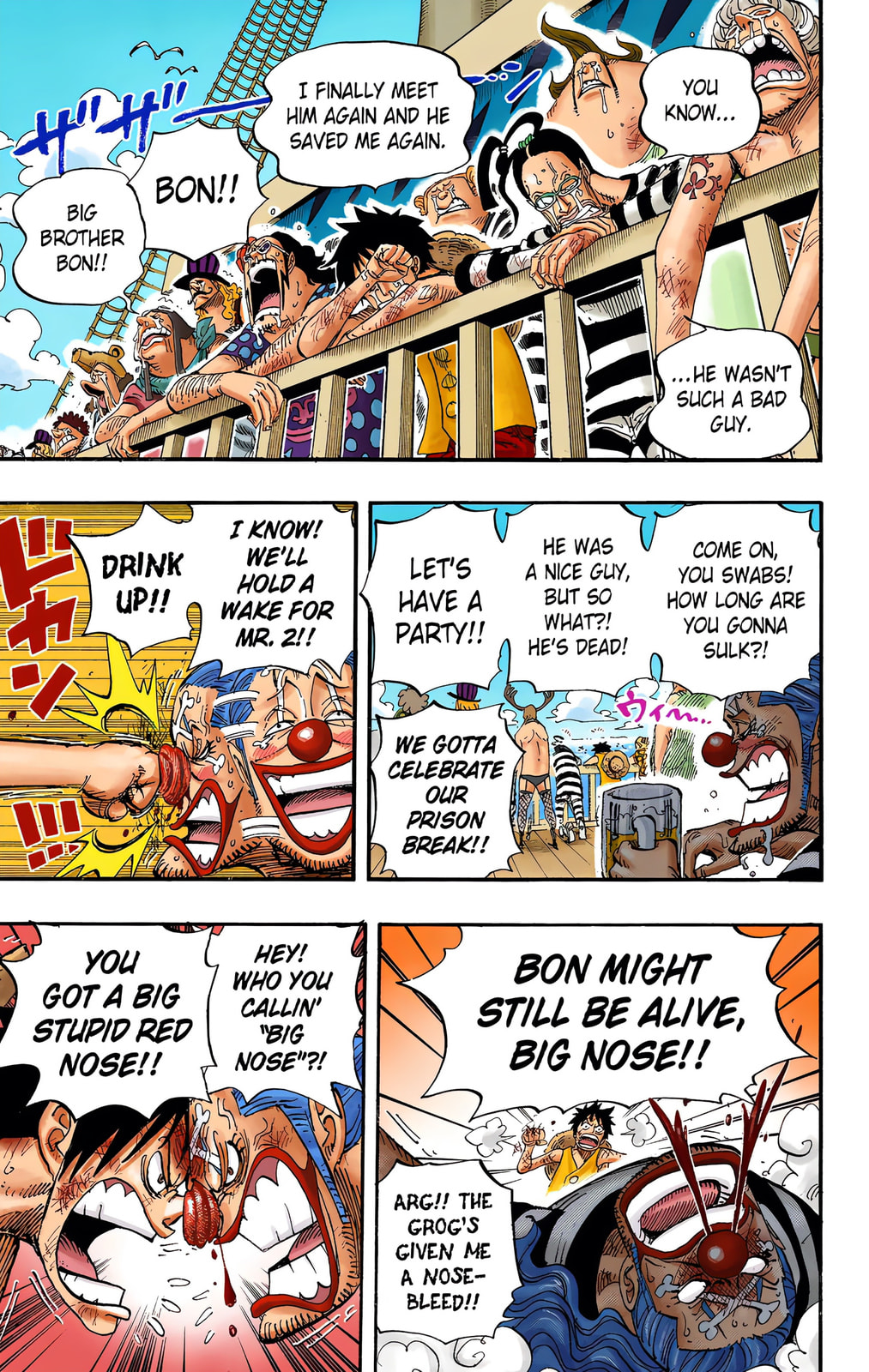 Read One Piece (Colored) chapter 549 image 4 on Lezhin