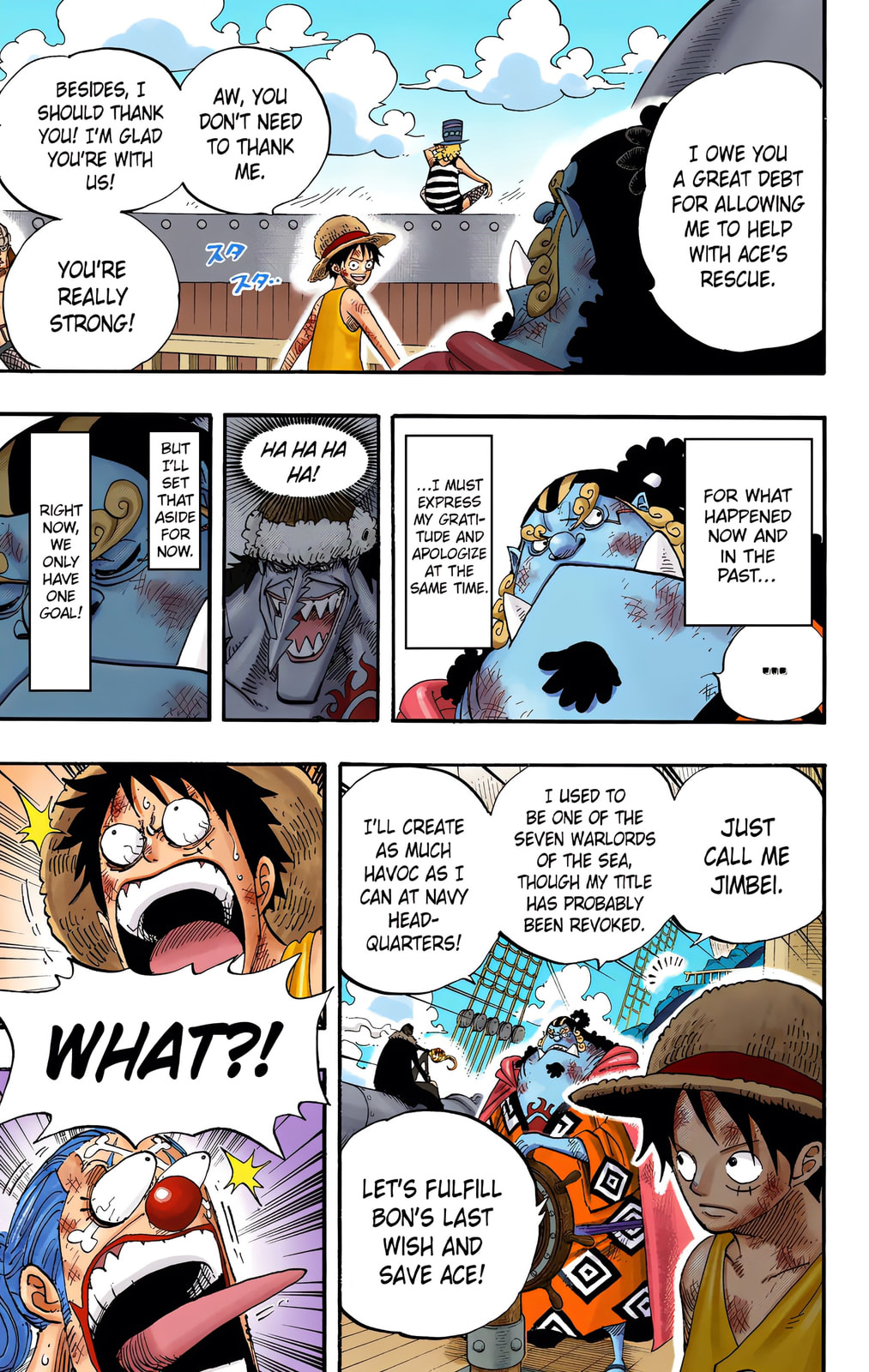 Read One Piece (Colored) chapter 549 image 6 on Lezhin