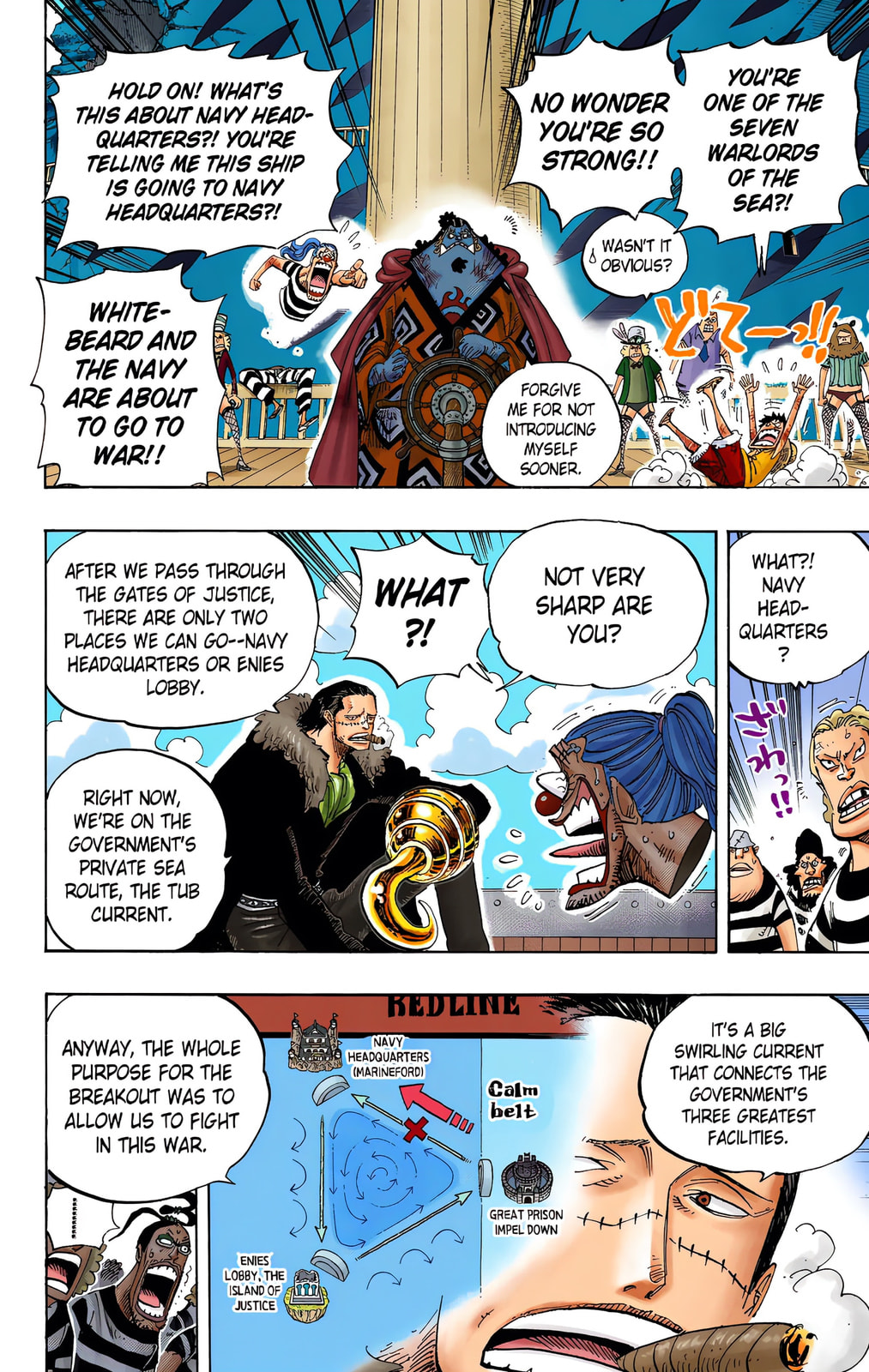 Read One Piece (Colored) chapter 549 image 7 on Lezhin