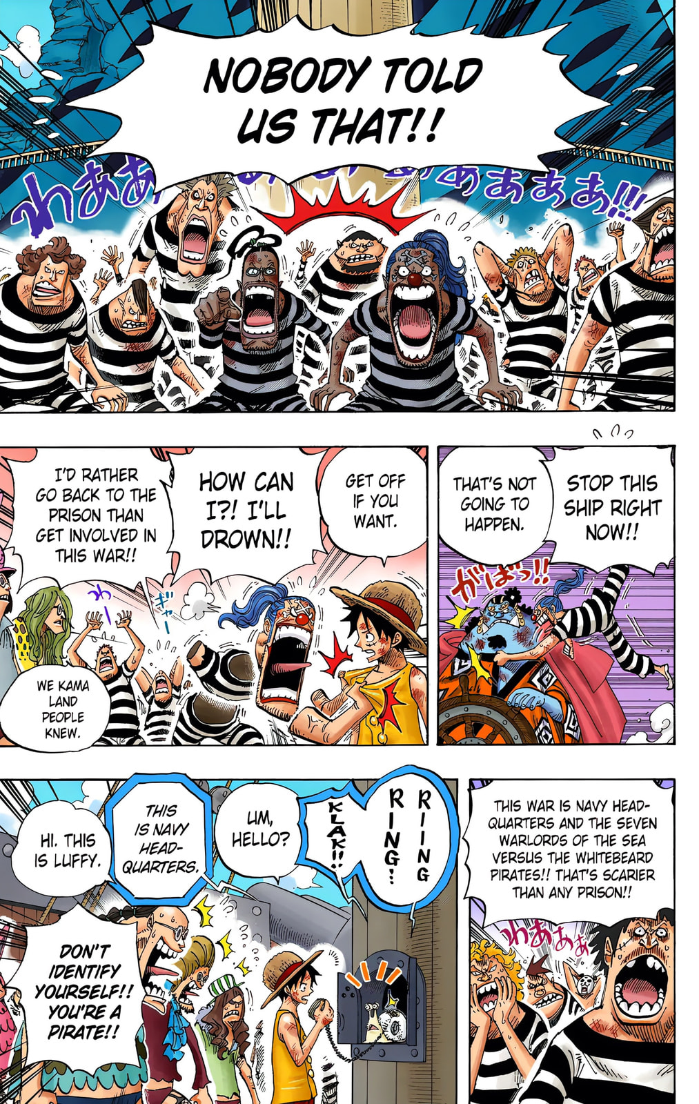 Read One Piece (Colored) chapter 549 image 8 on Lezhin