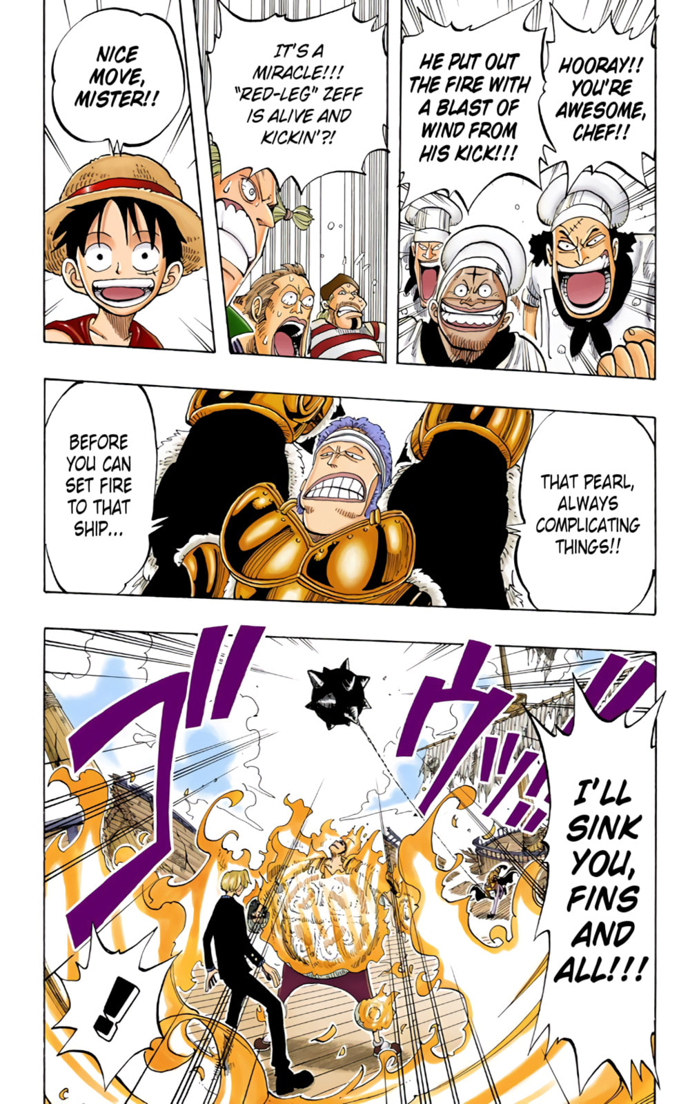 Read One Piece (Colored) chapter 55 image 14 on Lezhin