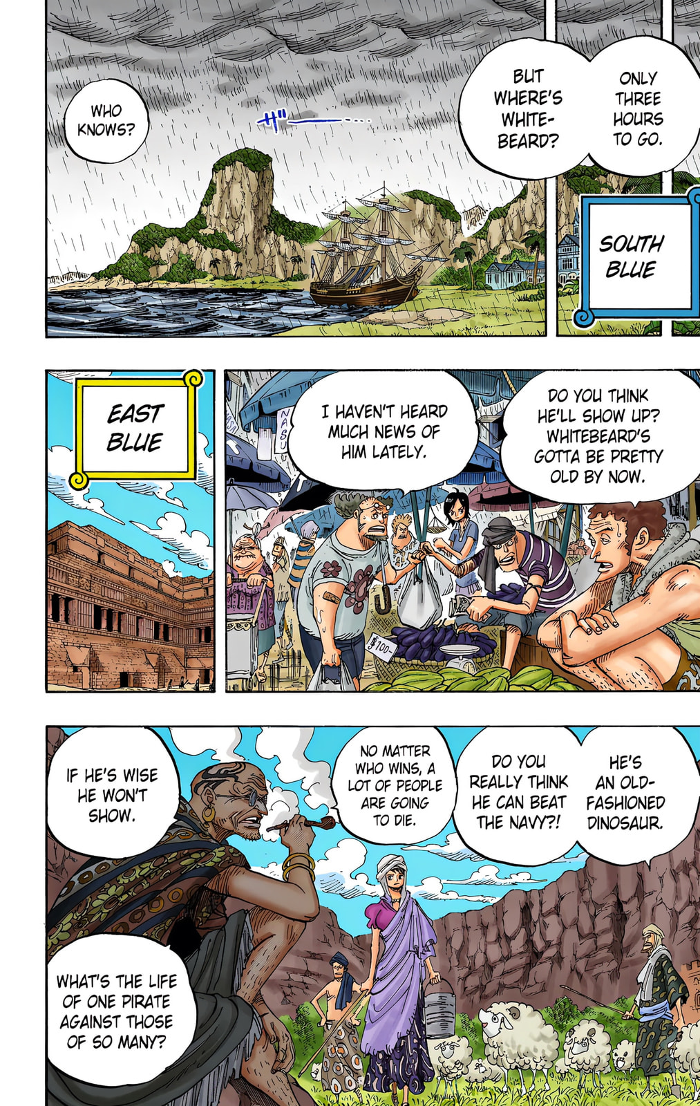 Read One Piece (Colored) chapter 550 image 1 on Lezhin