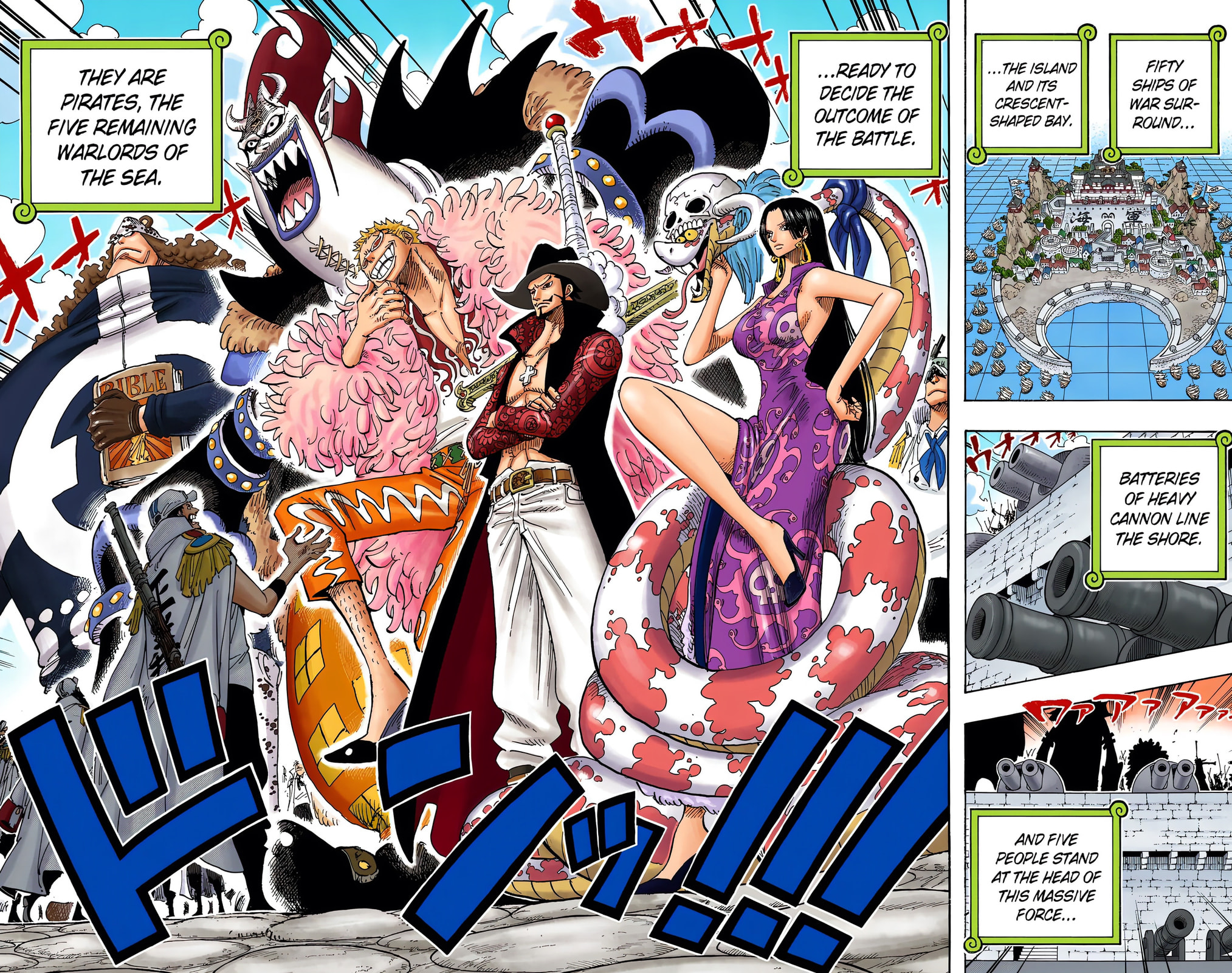Read One Piece (Colored) chapter 550 image 6 on Lezhin