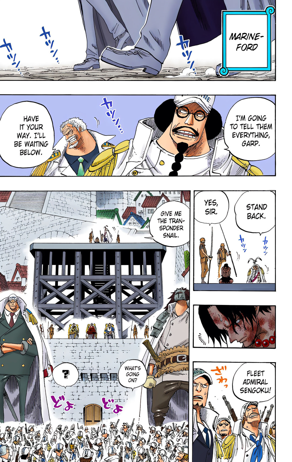 Read One Piece (Colored) chapter 550 image 9 on Lezhin