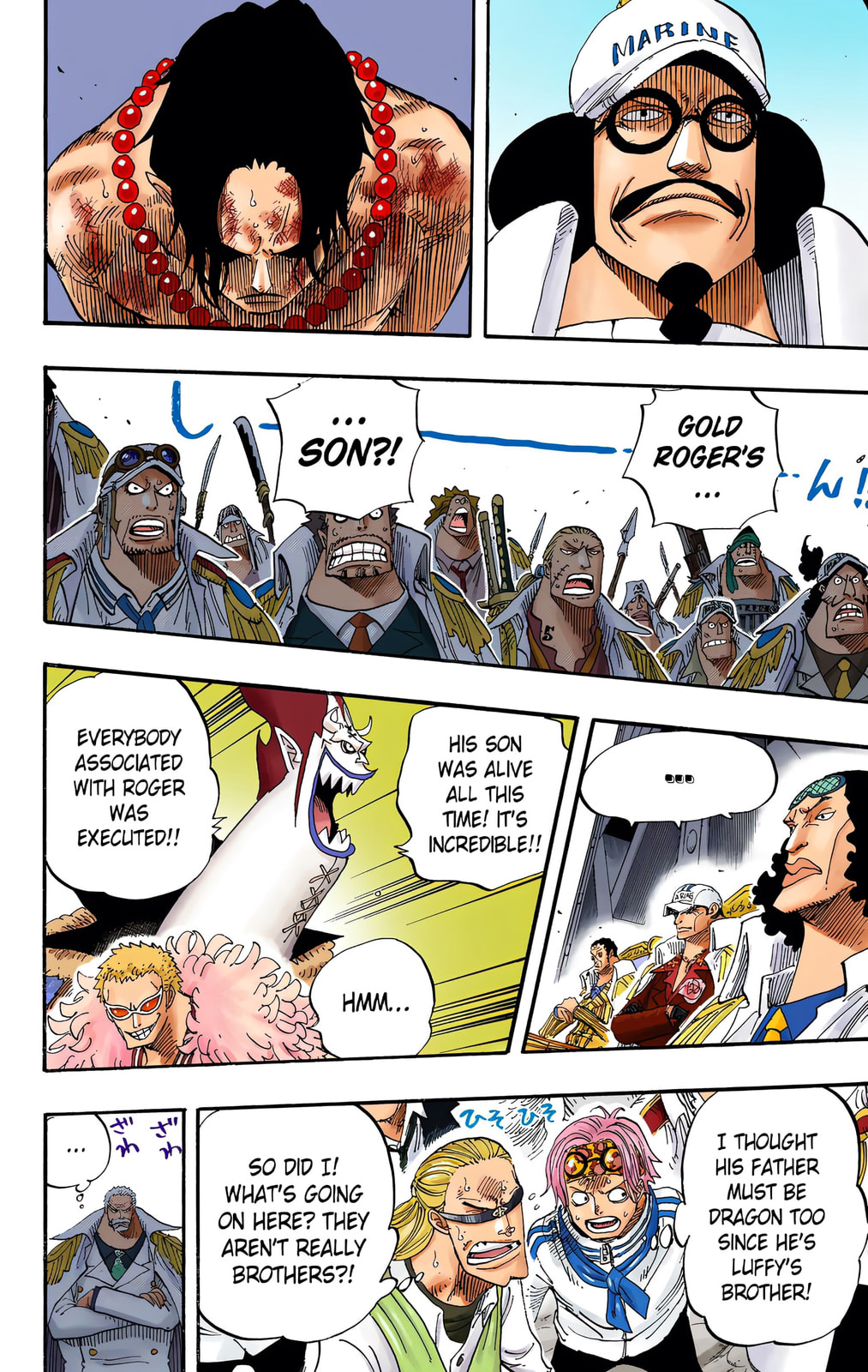 Read One Piece (Colored) chapter 551 image 3 on Lezhin