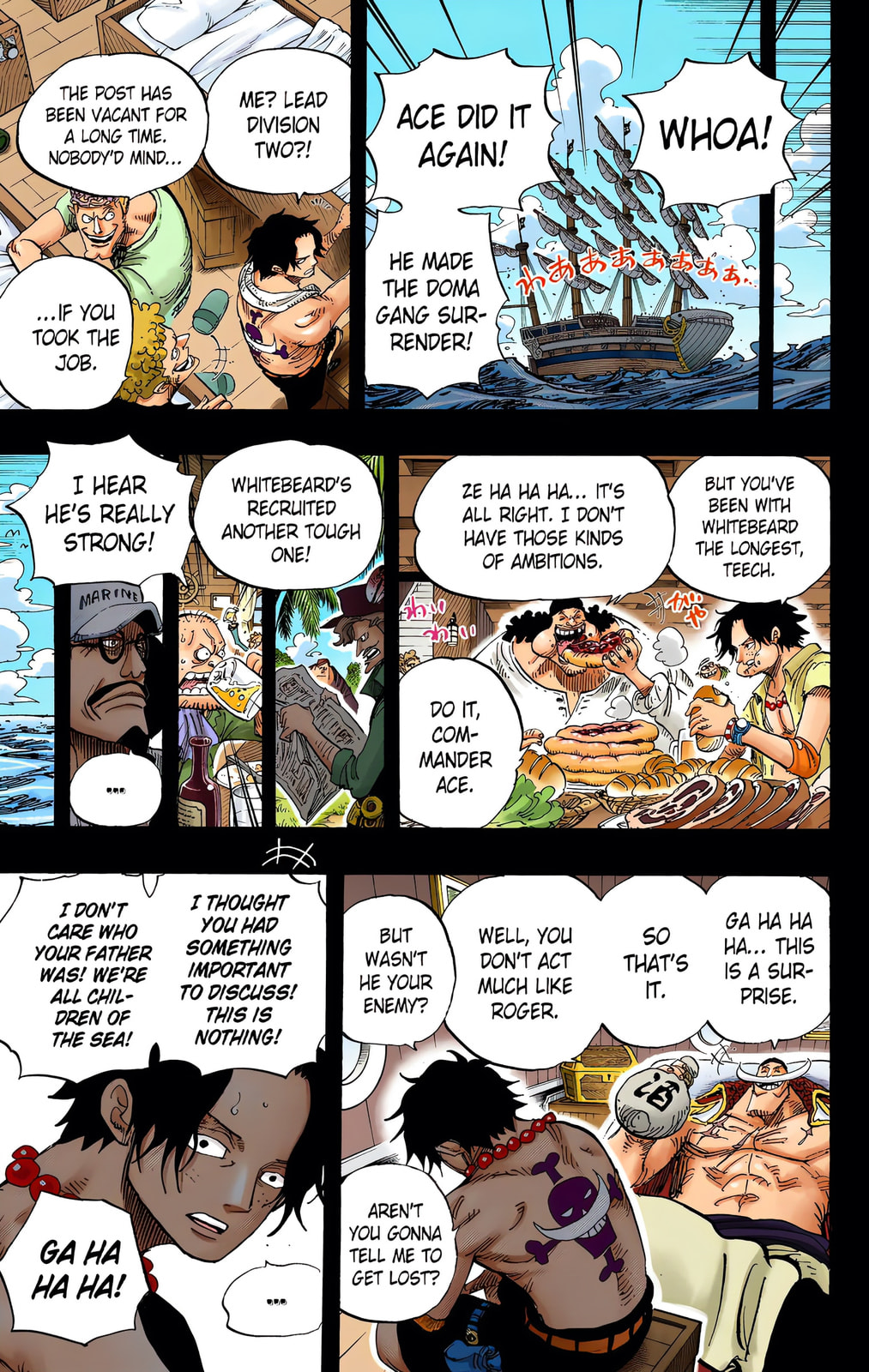 Read One Piece (Colored) chapter 552 image 10 on Lezhin