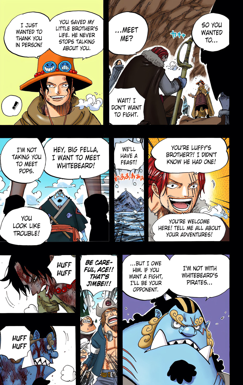 Read One Piece (Colored) chapter 552 image 4 on Lezhin