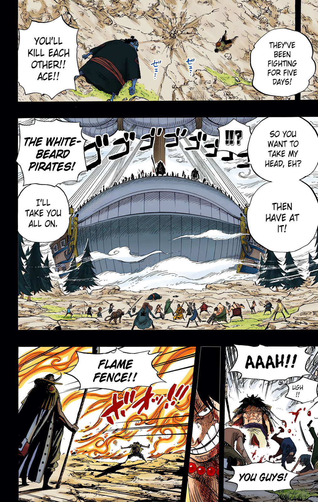 Read One Piece (Colored) chapter 552 image 5 on Lezhin