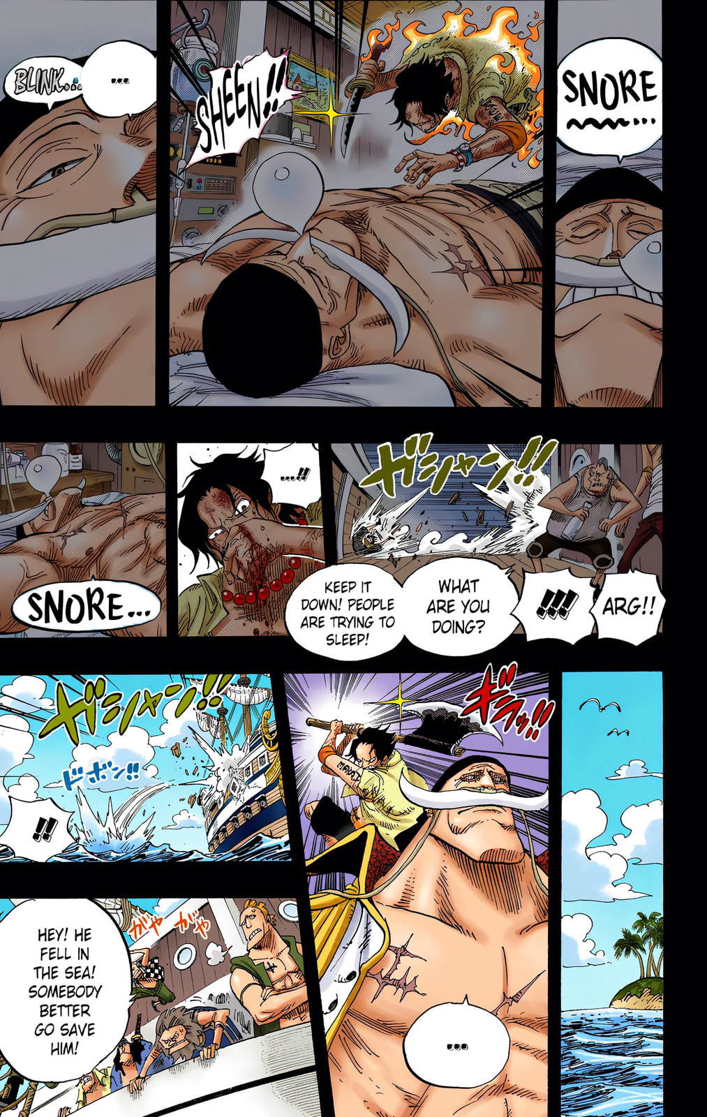 Read One Piece (Colored) chapter 552 image 8 on Lezhin