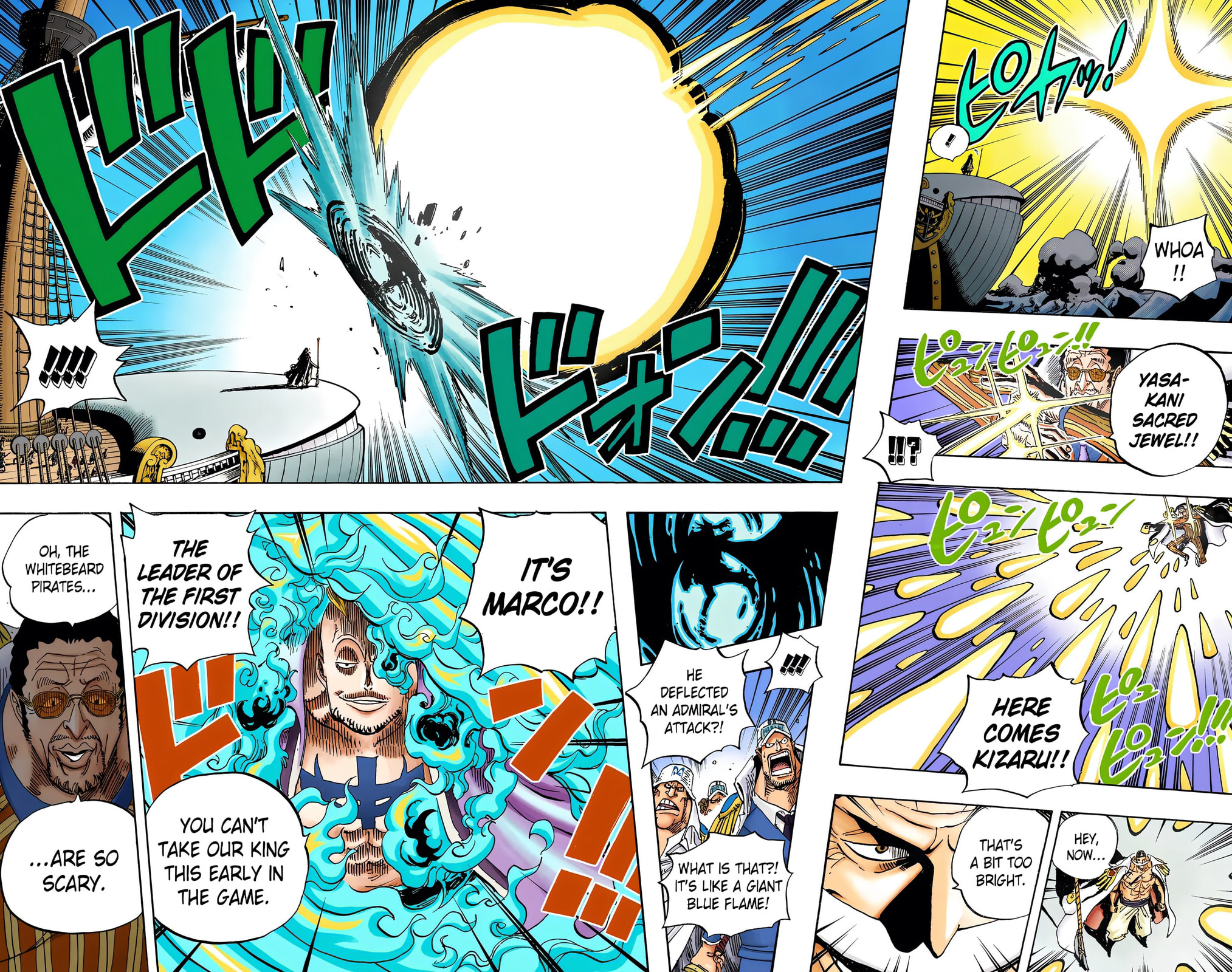 Read One Piece (Colored) chapter 553 image 9 on Lezhin