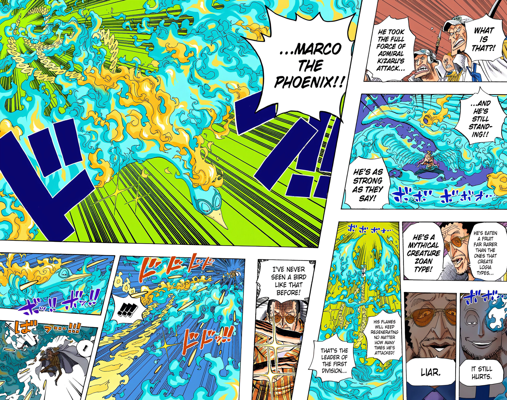 Read One Piece (Colored) chapter 554 image 1 on Lezhin