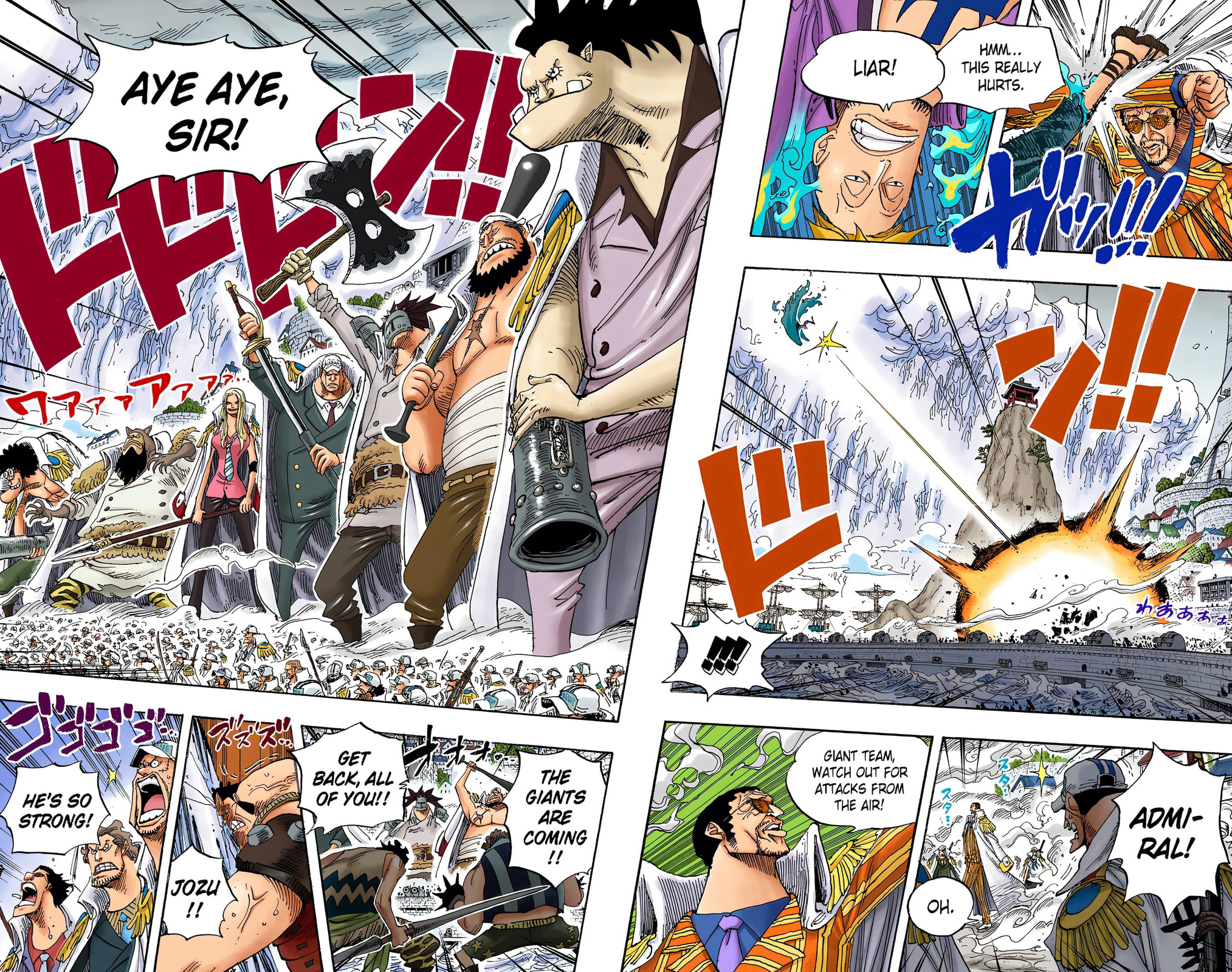 Read One Piece (Colored) chapter 554 image 2 on Lezhin