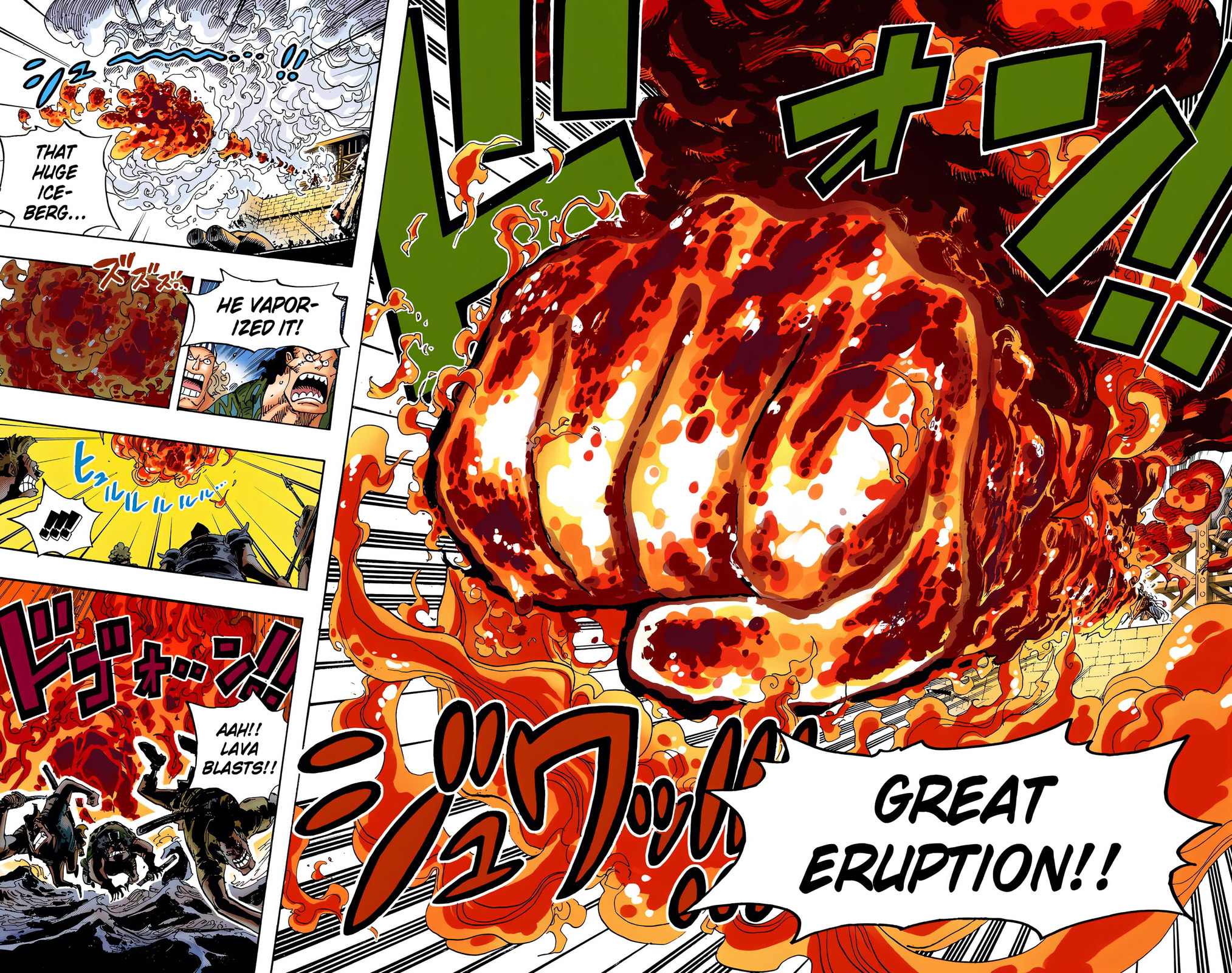 Read One Piece (Colored) chapter 554 image 4 on Lezhin