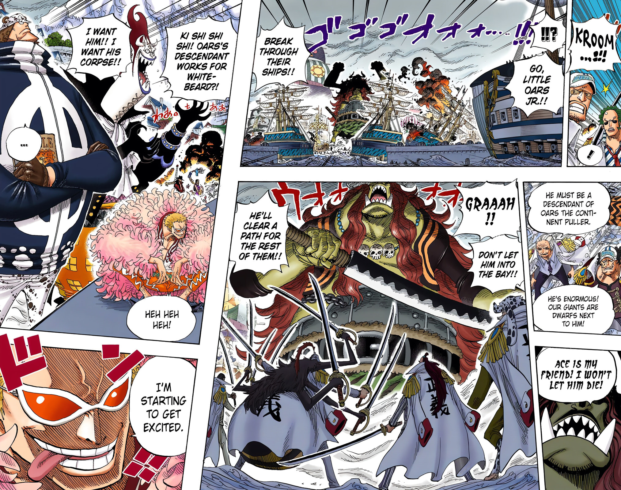 Read One Piece (Colored) chapter 554 image 7 on Lezhin