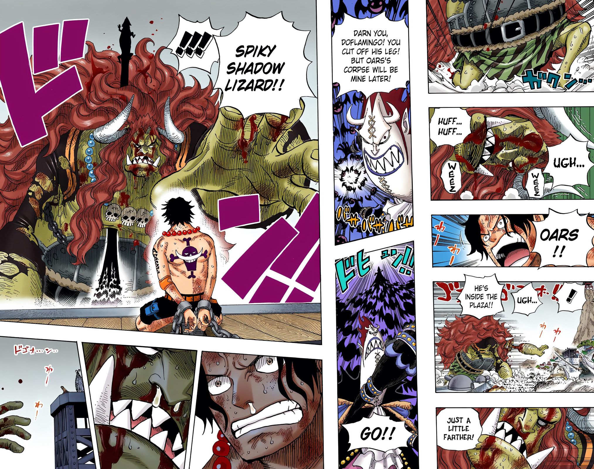 Read One Piece (Colored) chapter 555 image 10 on Lezhin