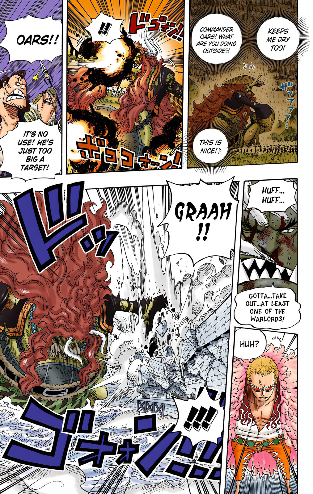 Read One Piece (Colored) chapter 555 image 8 on Lezhin