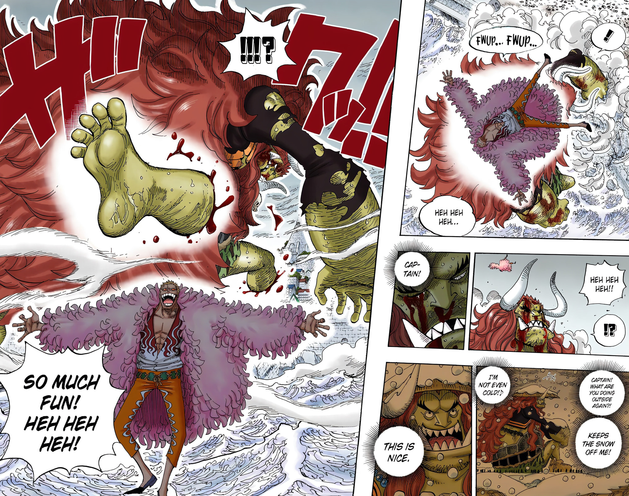 Read One Piece (Colored) chapter 555 image 9 on Lezhin