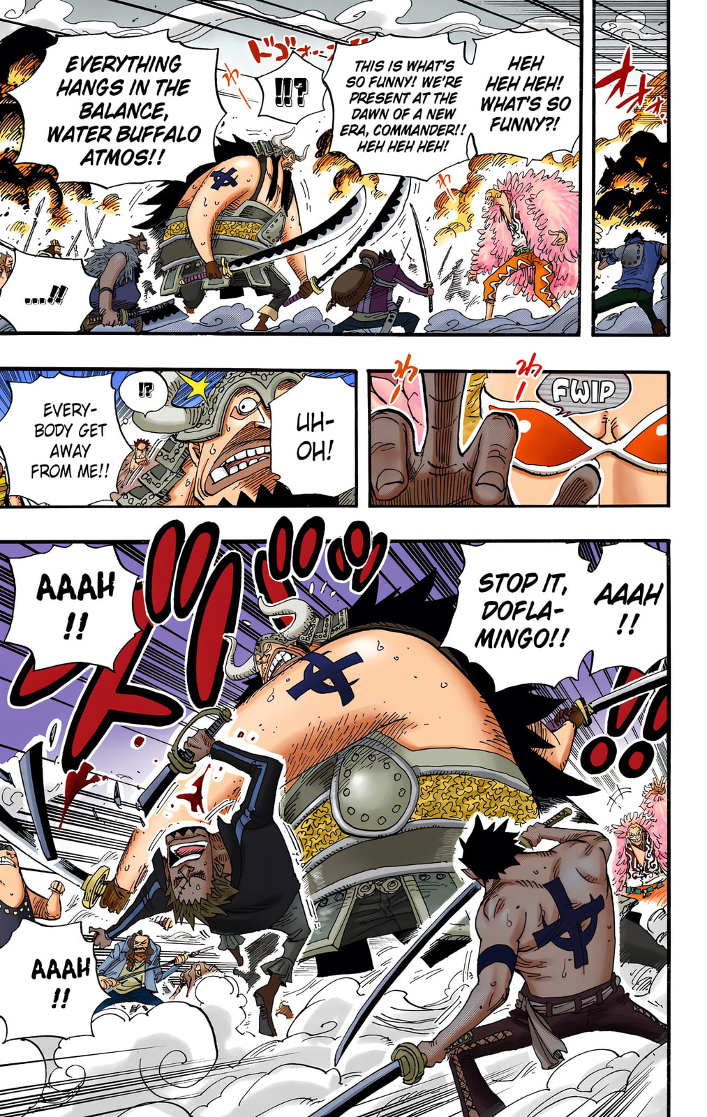 Read One Piece (Colored) chapter 556 image 4 on Lezhin