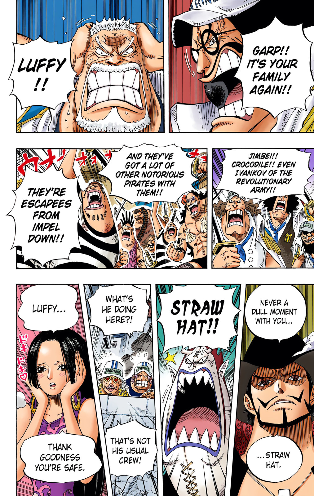 Read One Piece (Colored) chapter 557 image 8 on Lezhin