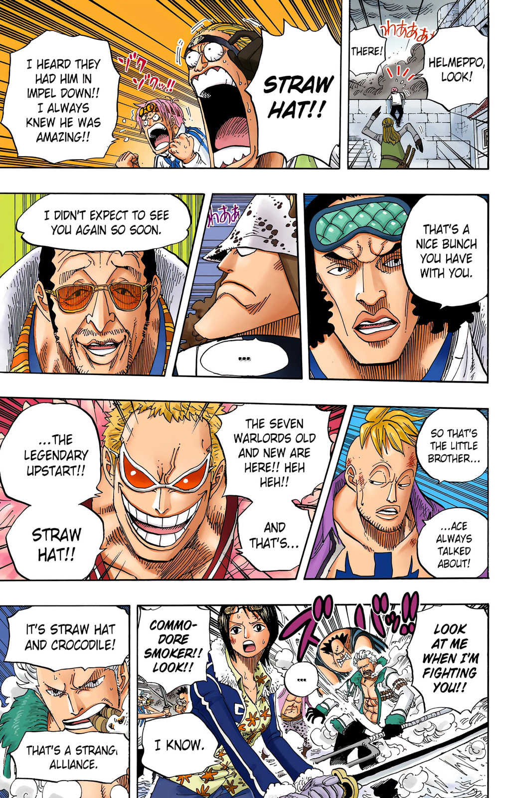 Read One Piece (Colored) chapter 557 image 9 on Lezhin
