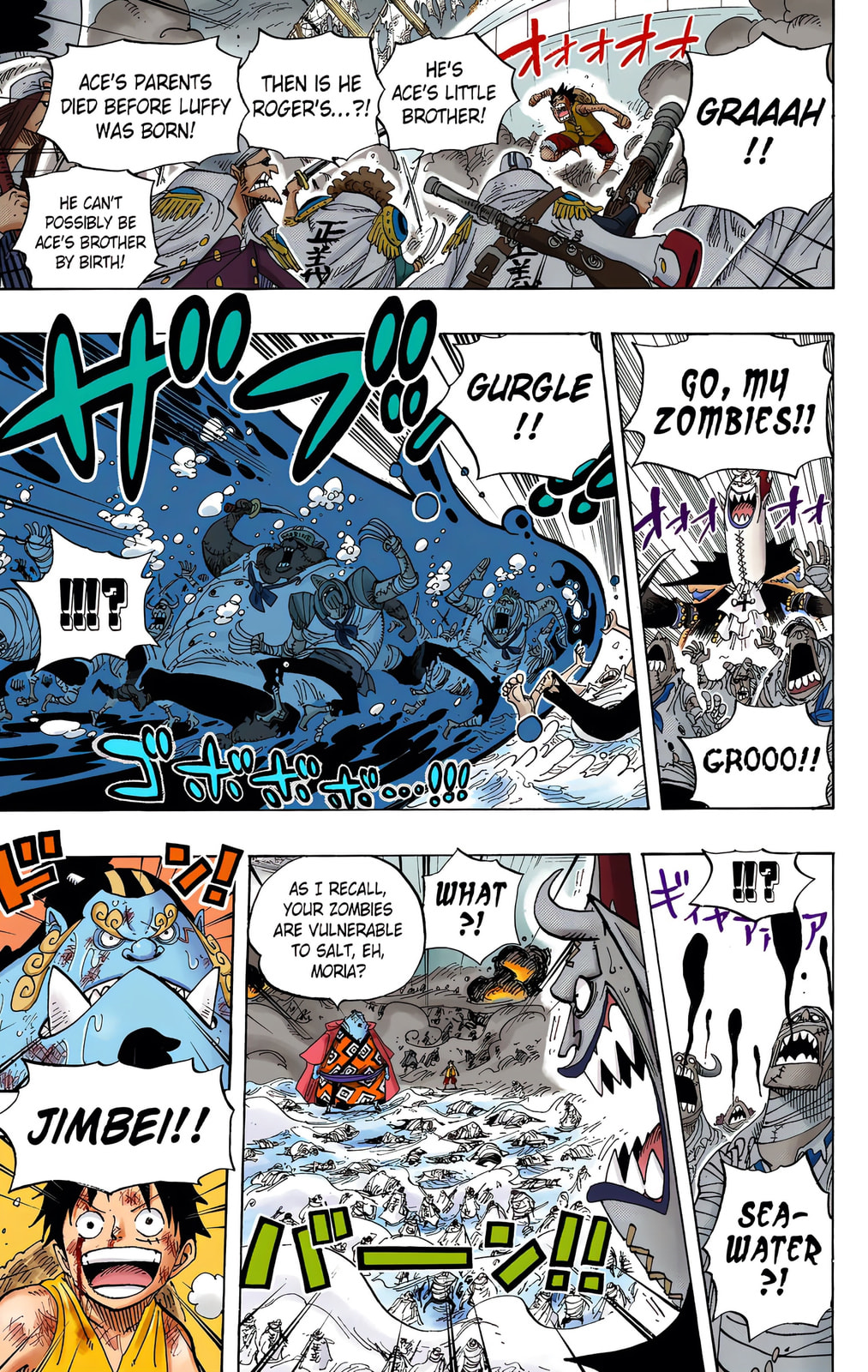 Read One Piece (Colored) chapter 558 image 10 on Lezhin