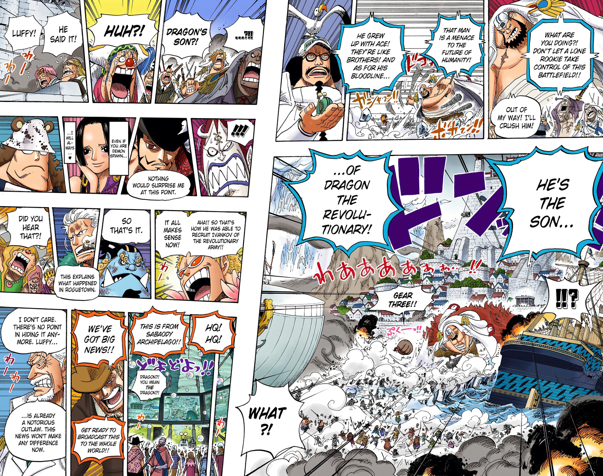 Read One Piece (Colored) chapter 558 image 11 on Lezhin