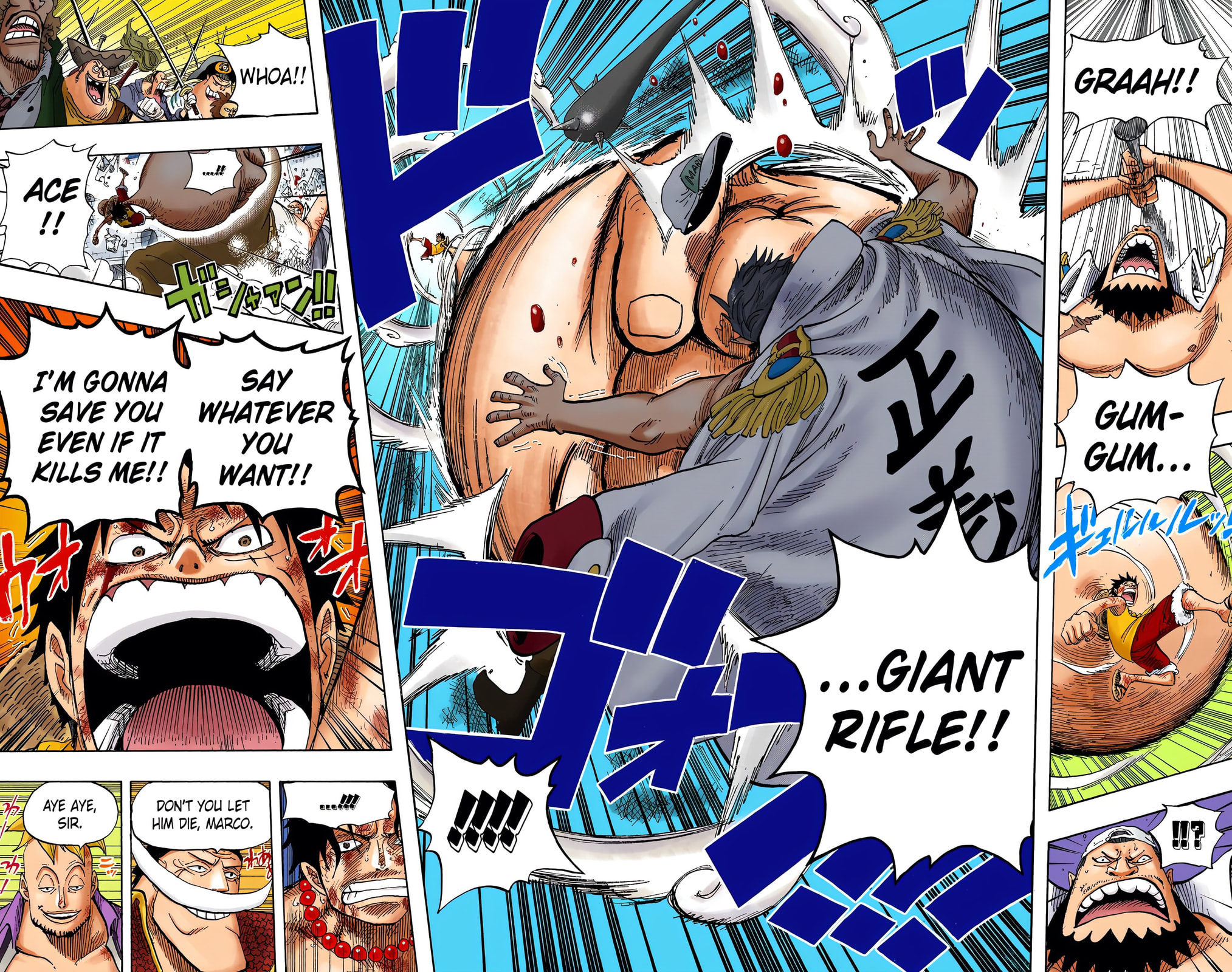 Read One Piece (Colored) chapter 558 image 12 on Lezhin