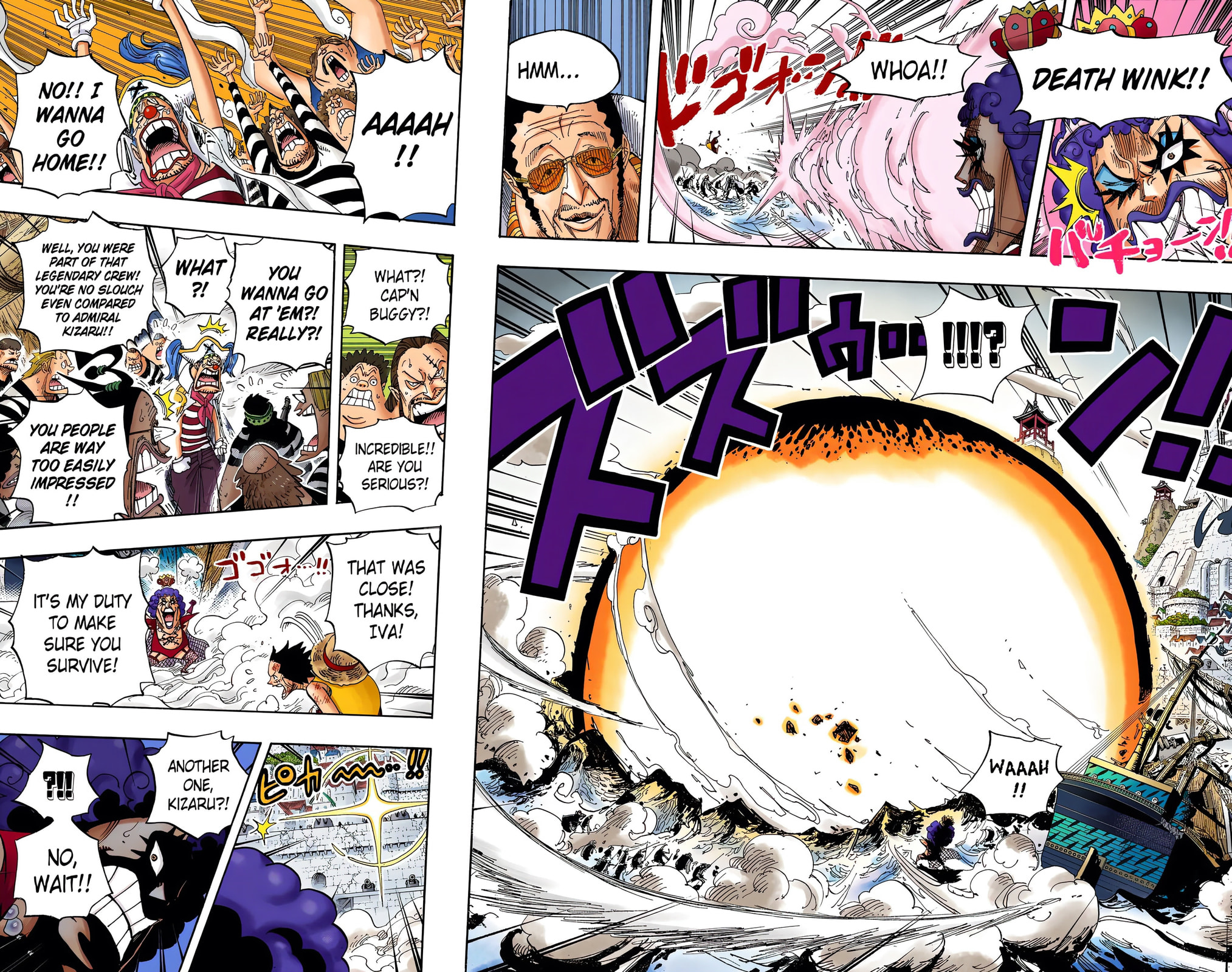 Read One Piece (Colored) chapter 558 image 3 on Lezhin