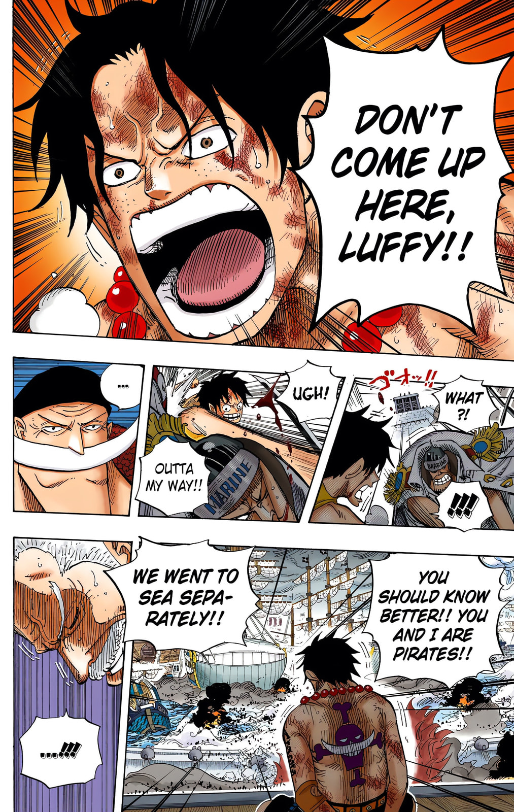 Read One Piece (Colored) chapter 558 image 7 on Lezhin