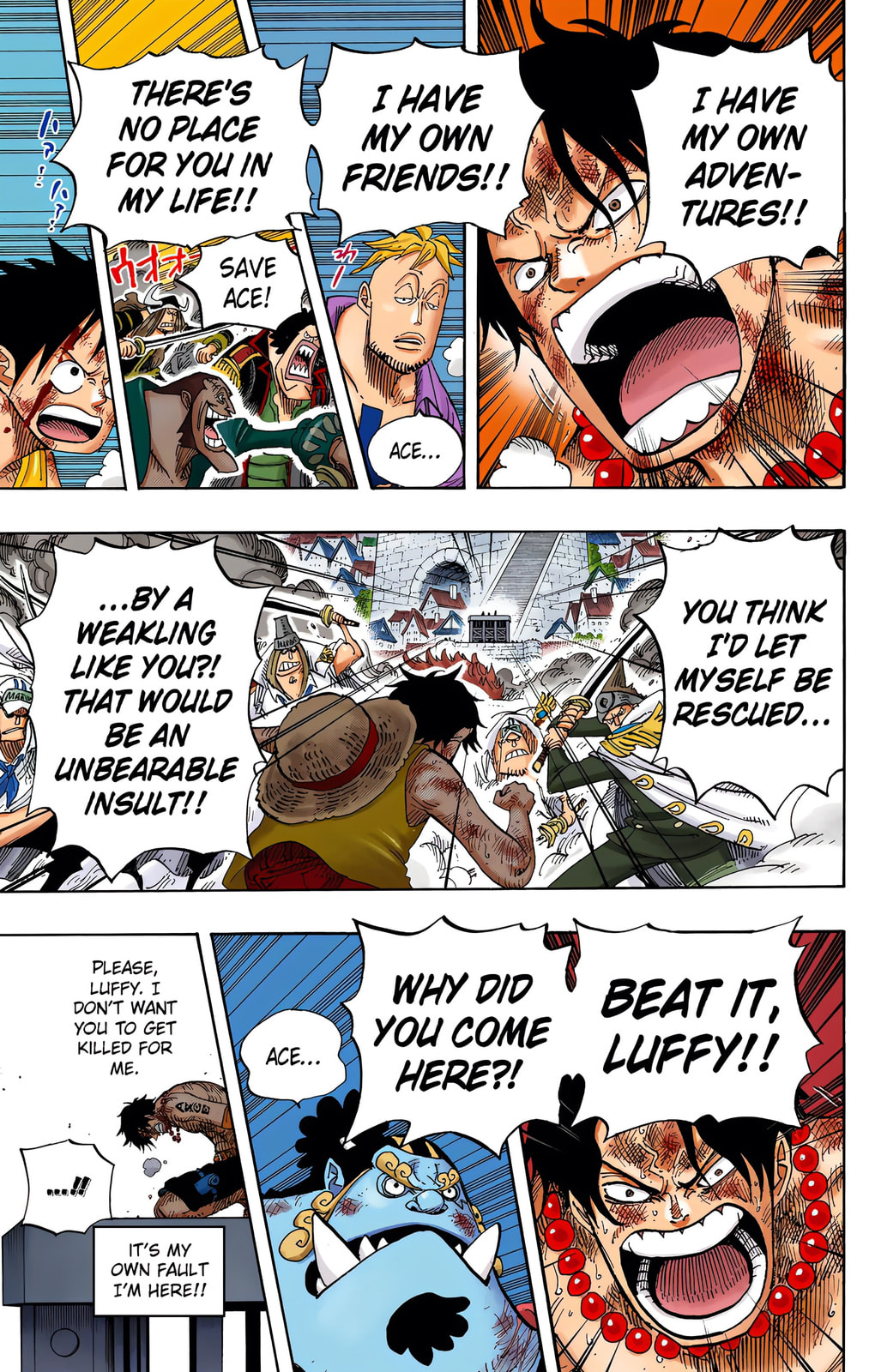 Read One Piece (Colored) chapter 558 image 8 on Lezhin