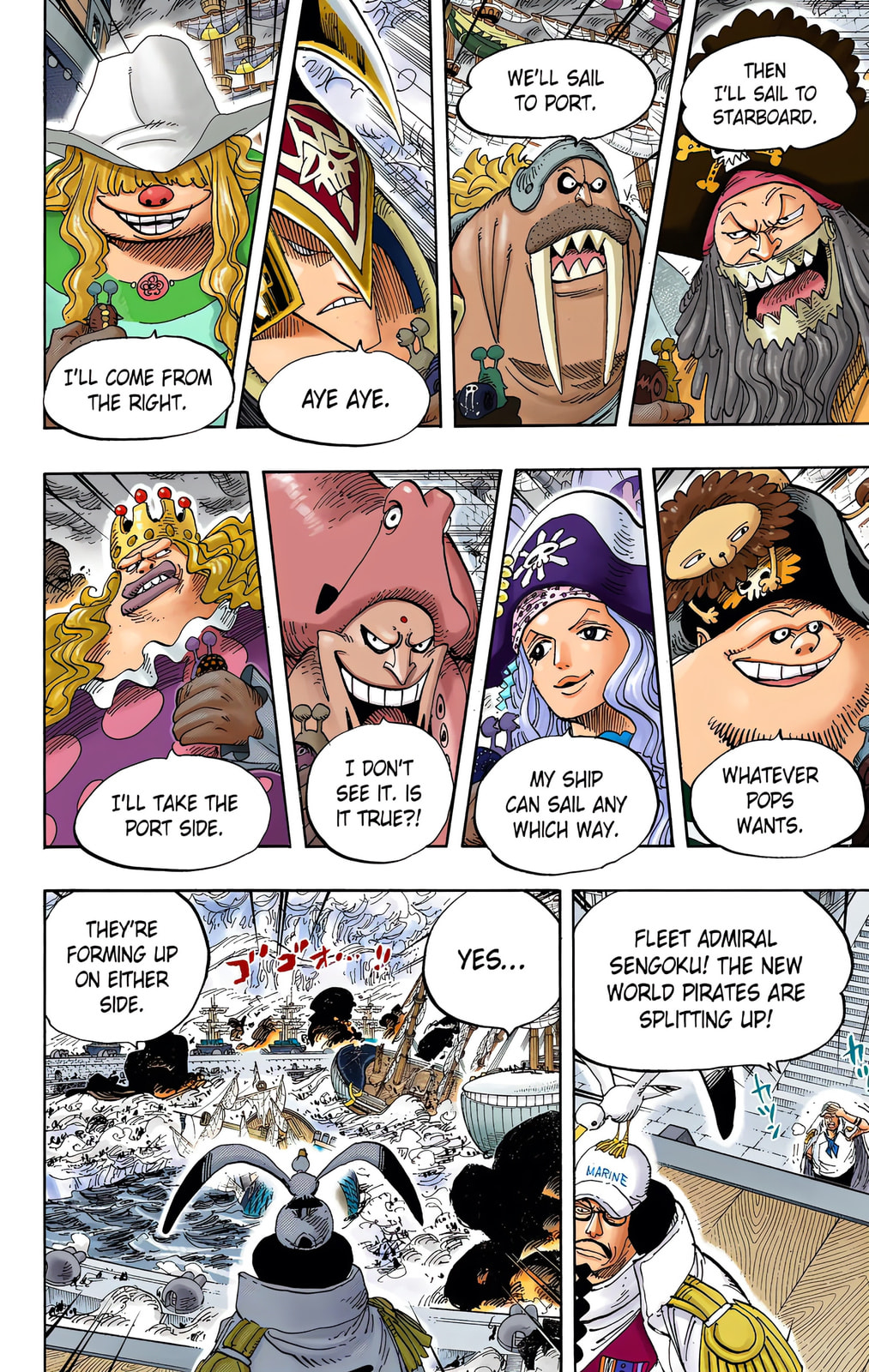 Read One Piece (Colored) chapter 559 image 6 on Lezhin