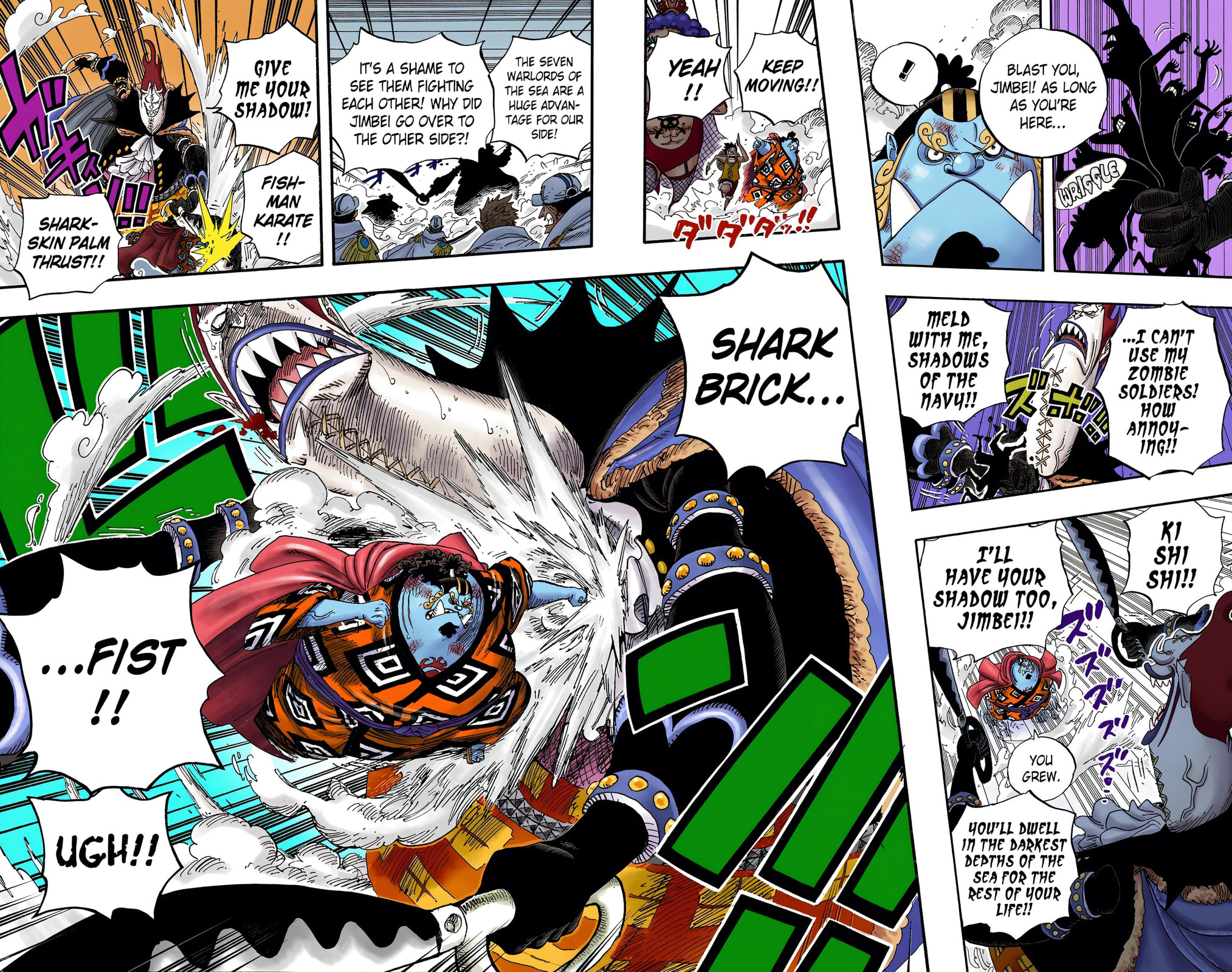 Read One Piece (Colored) chapter 559 image 8 on Lezhin