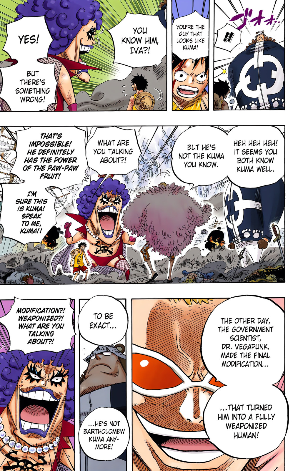 Read One Piece (Colored) chapter 560 image 4 on Lezhin