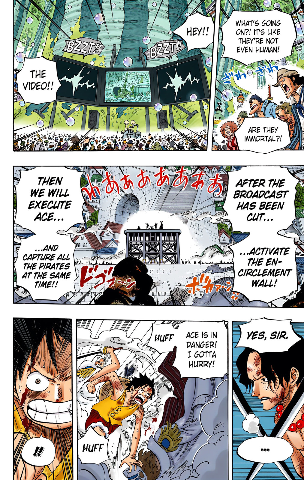 Read One Piece (Colored) chapter 562 image 6 on Lezhin
