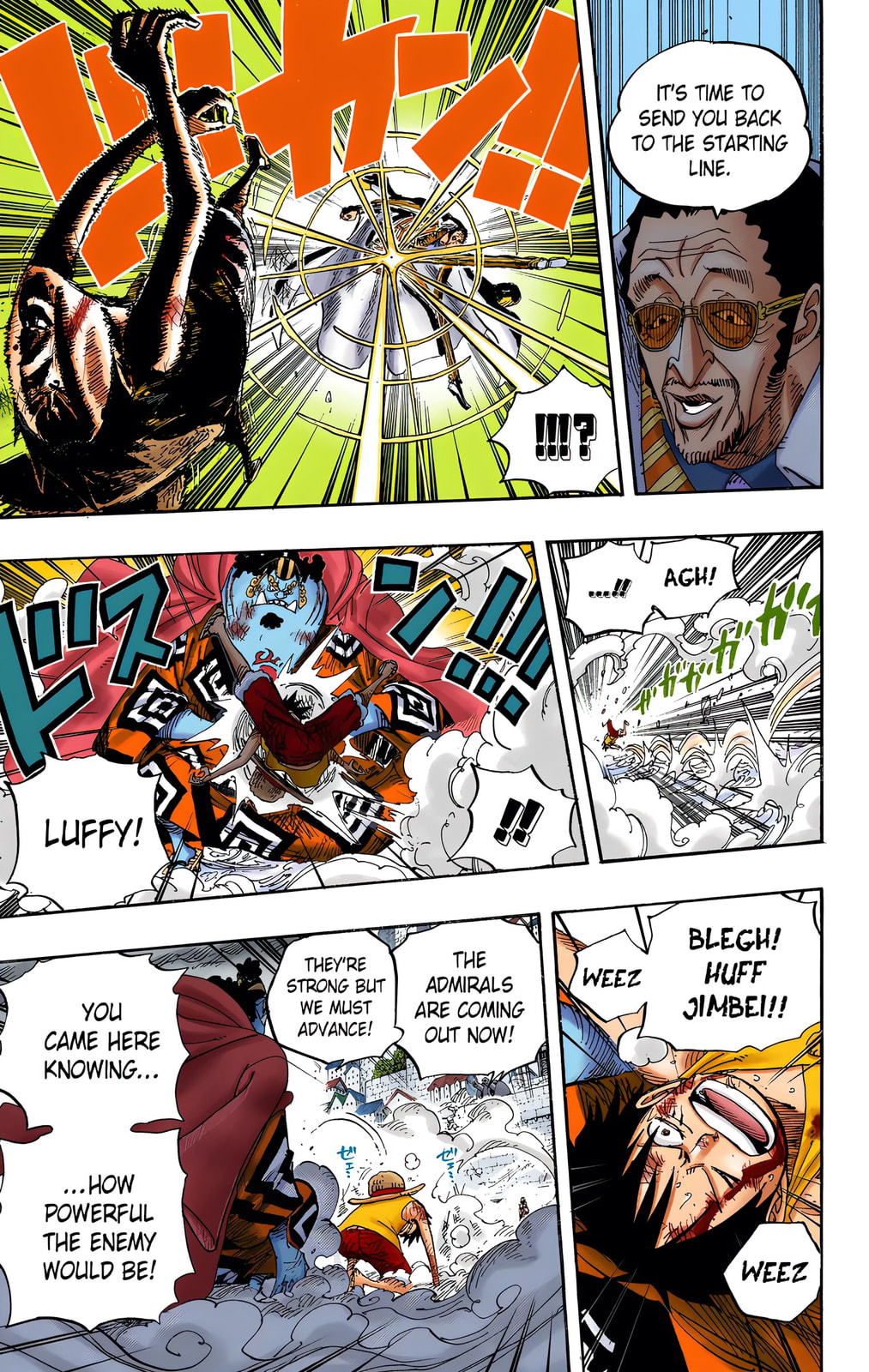 Read One Piece (Colored) chapter 562 image 7 on Lezhin