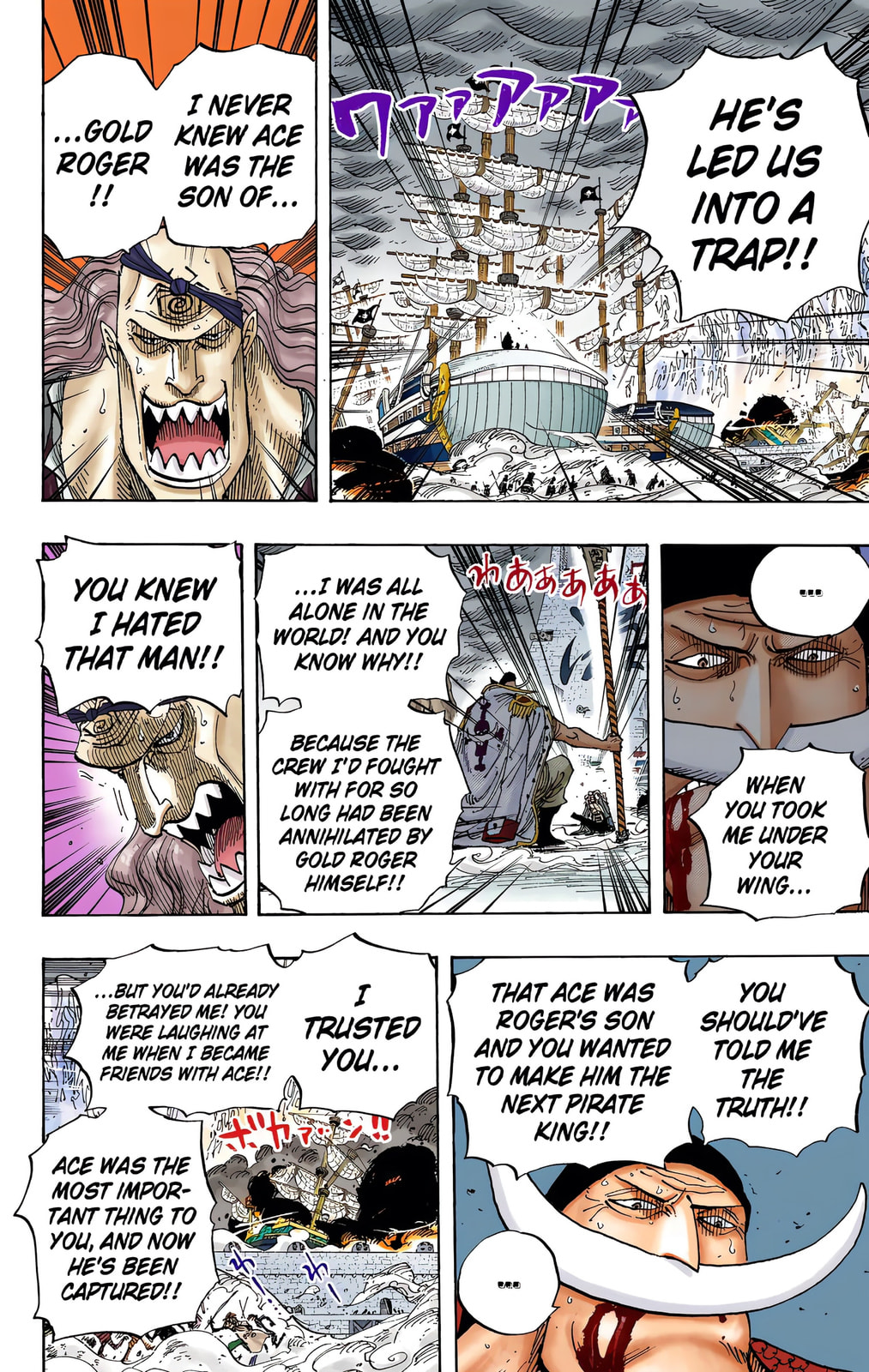 Read One Piece (Colored) chapter 563 image 4 on Lezhin