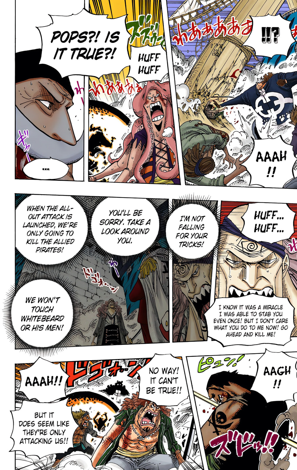 Read One Piece (Colored) chapter 563 image 6 on Lezhin