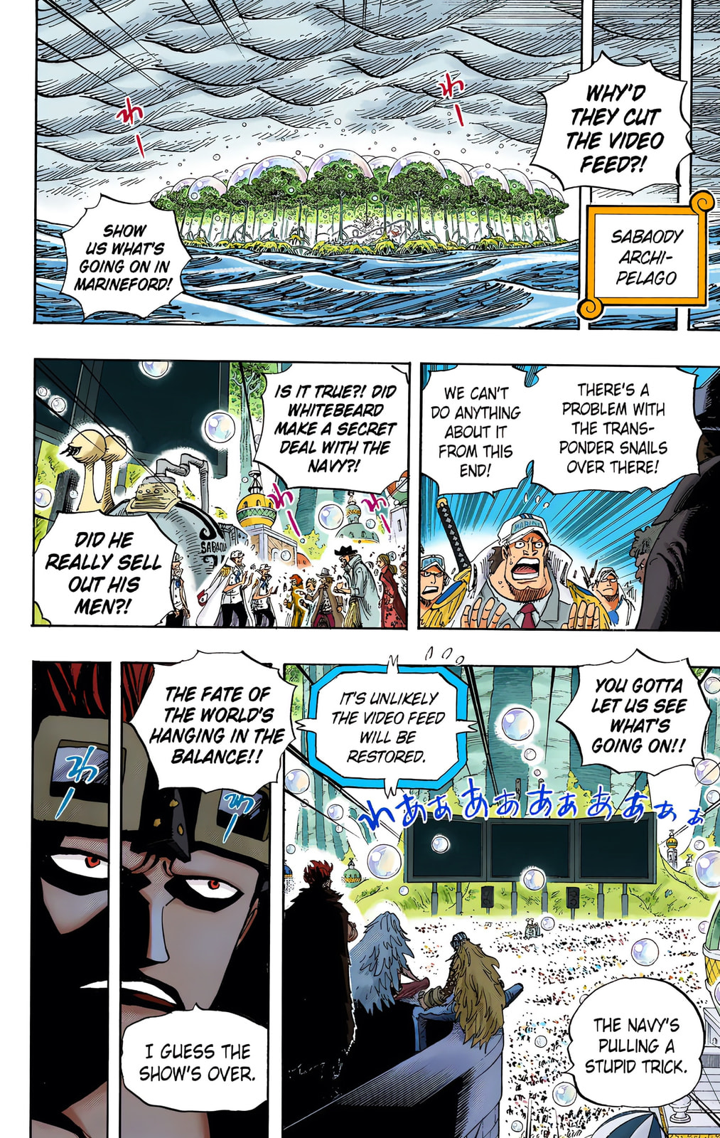 Read One Piece (Colored) chapter 565 image 1 on Lezhin