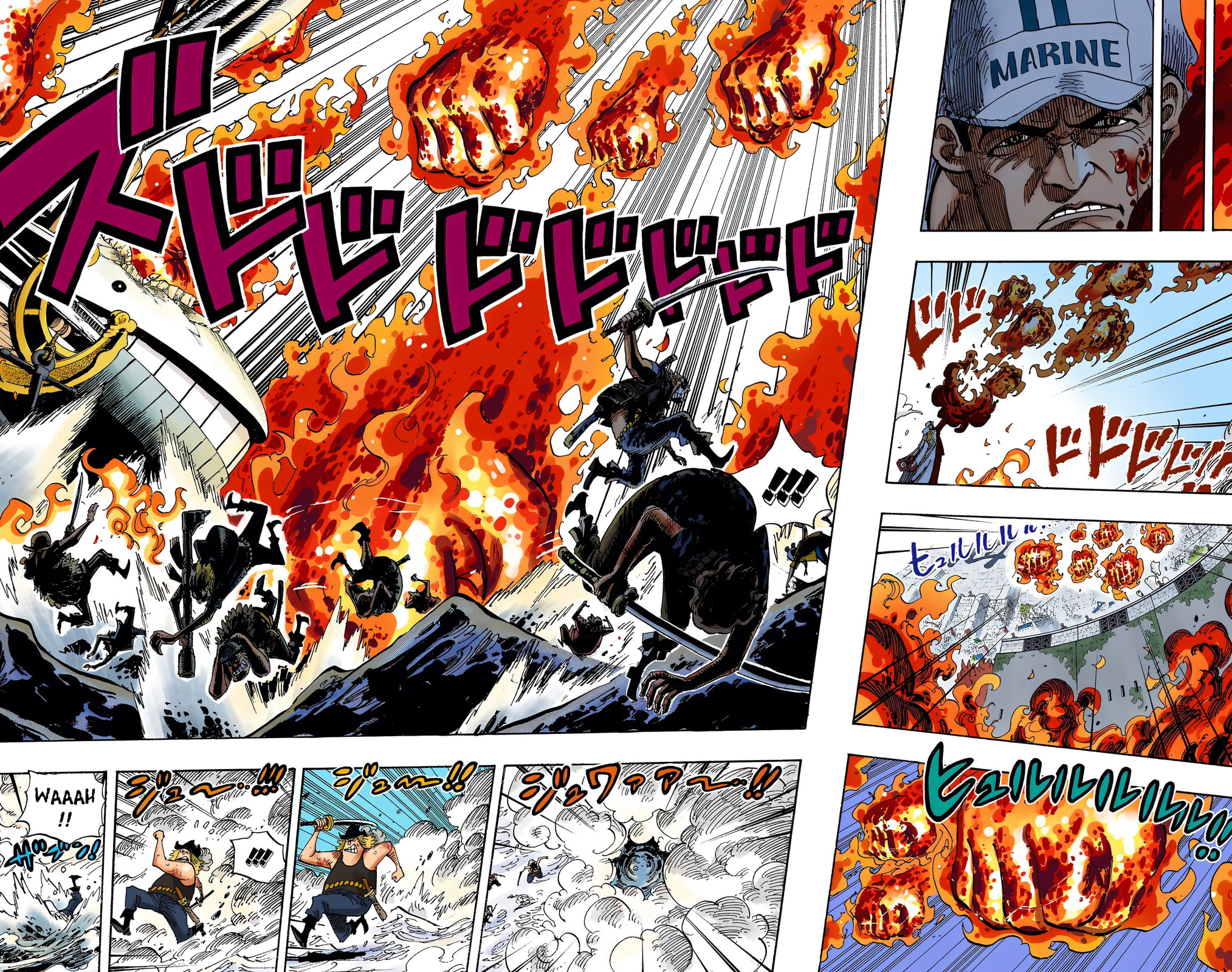 Read One Piece (Colored) chapter 565 image 3 on Lezhin