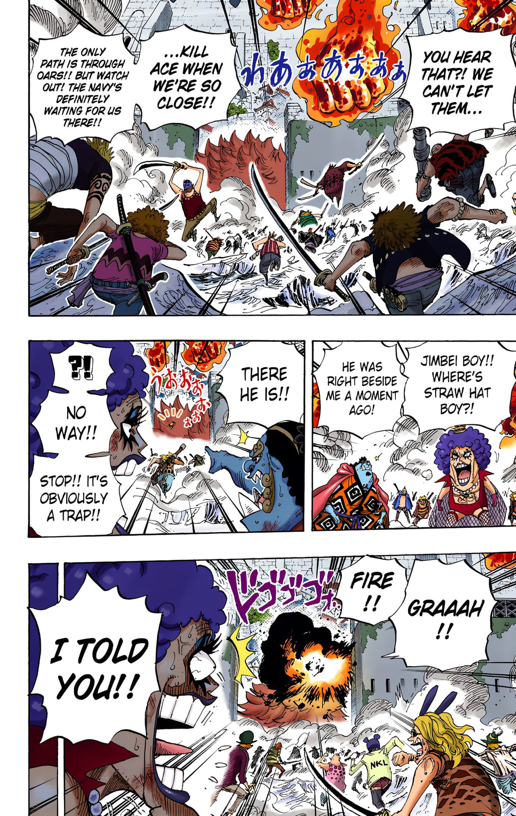 Read One Piece (Colored) chapter 565 image 8 on Lezhin