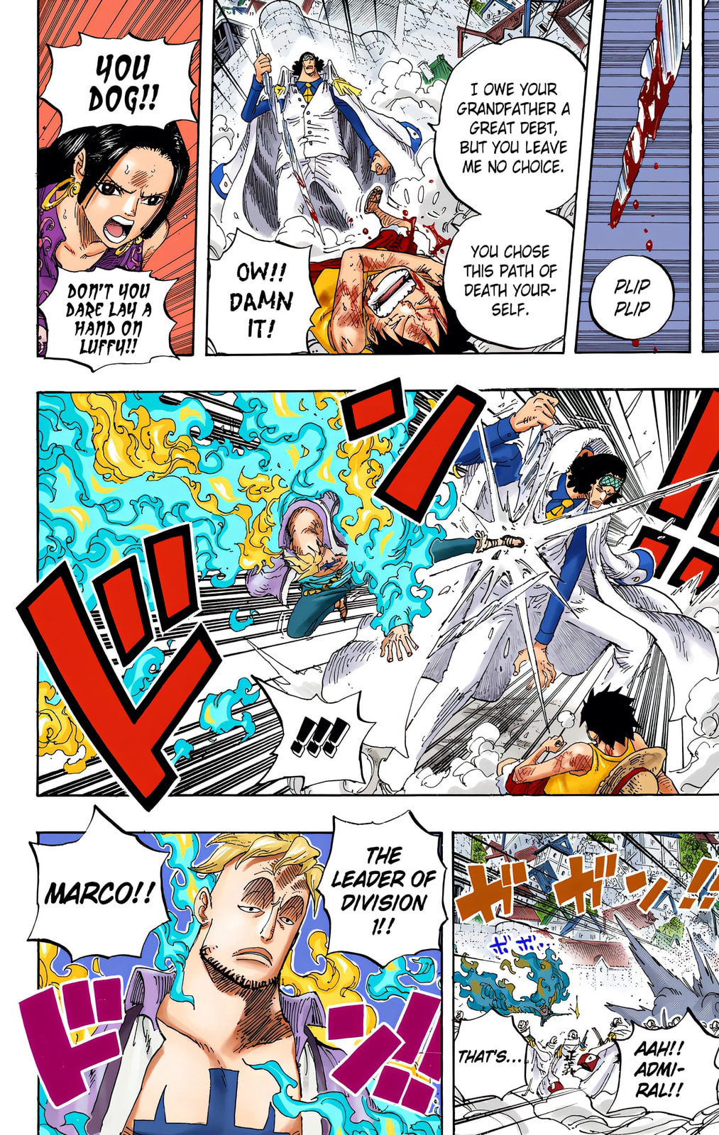 Read One Piece (Colored) chapter 566 image 7 on Lezhin