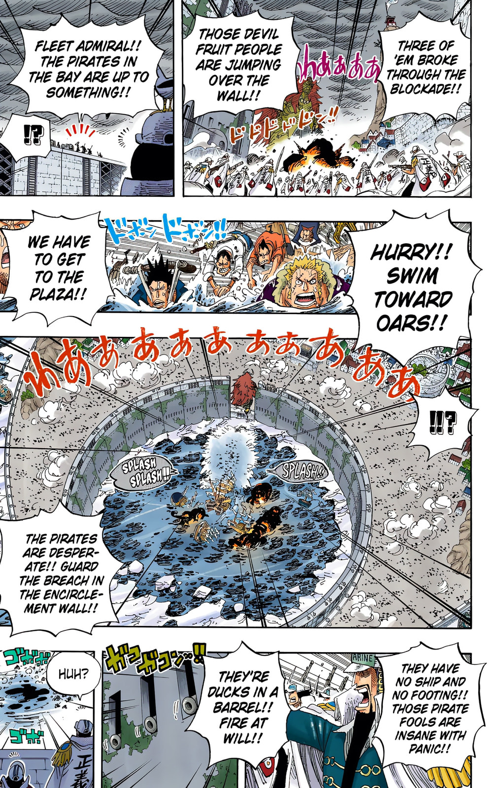 Read One Piece (Colored) chapter 566 image 8 on Lezhin